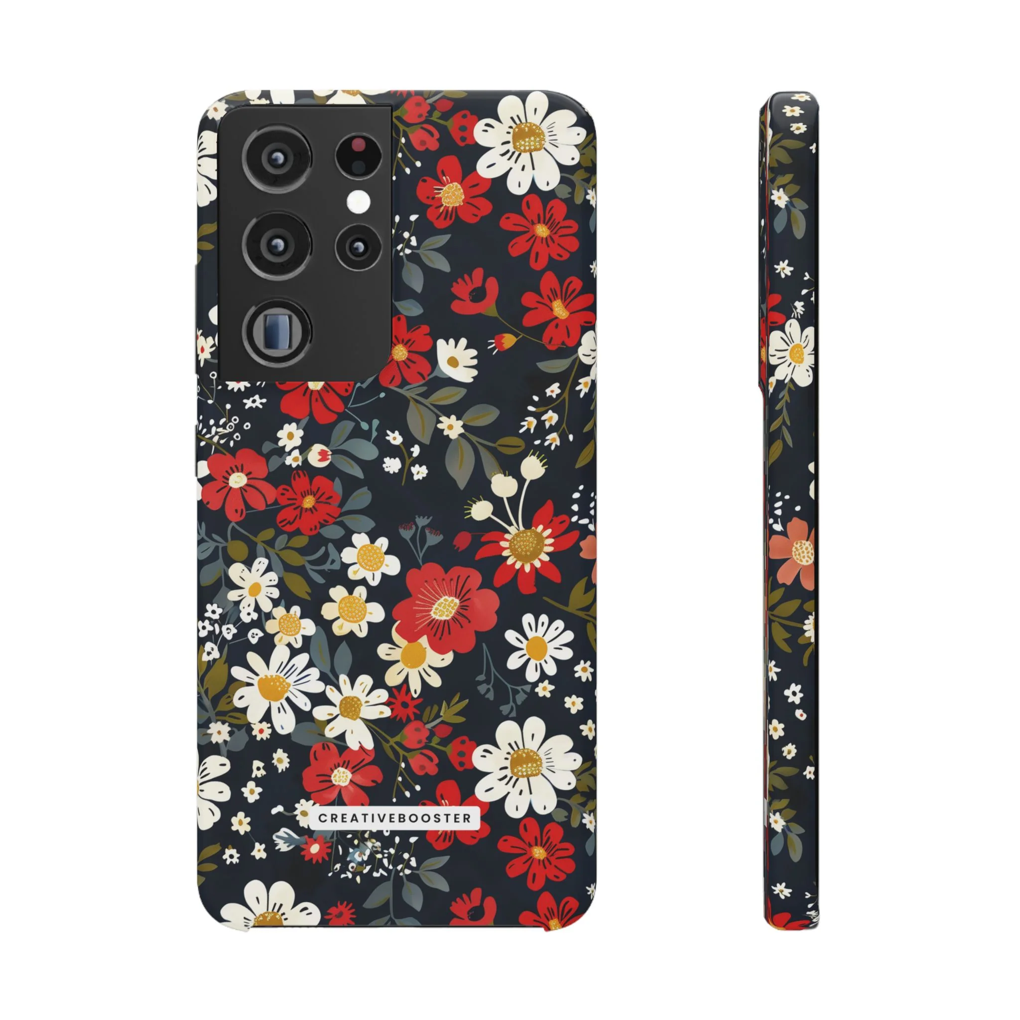Retro Daisy - Slim Phone Case - Image 32