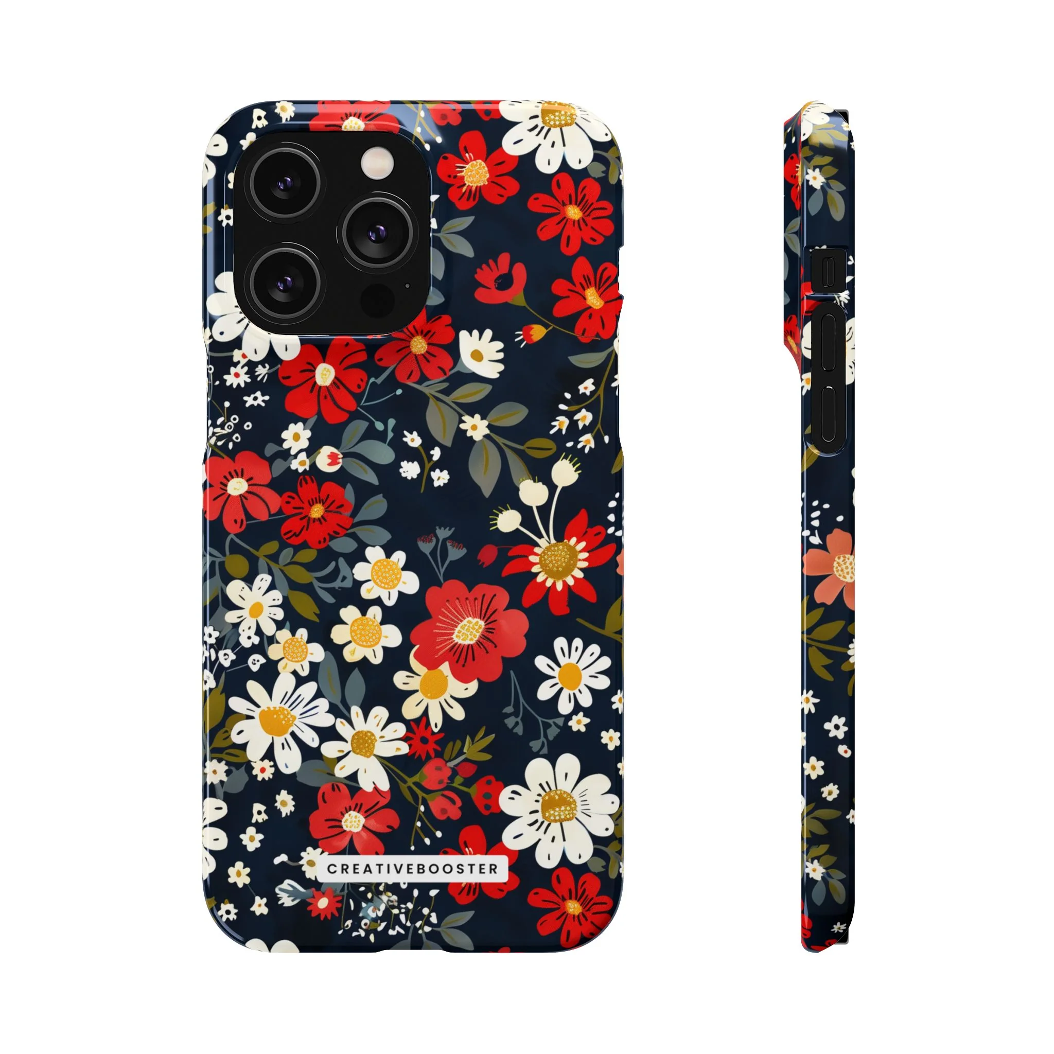 Retro Daisy - Slim Phone Case - Image 39