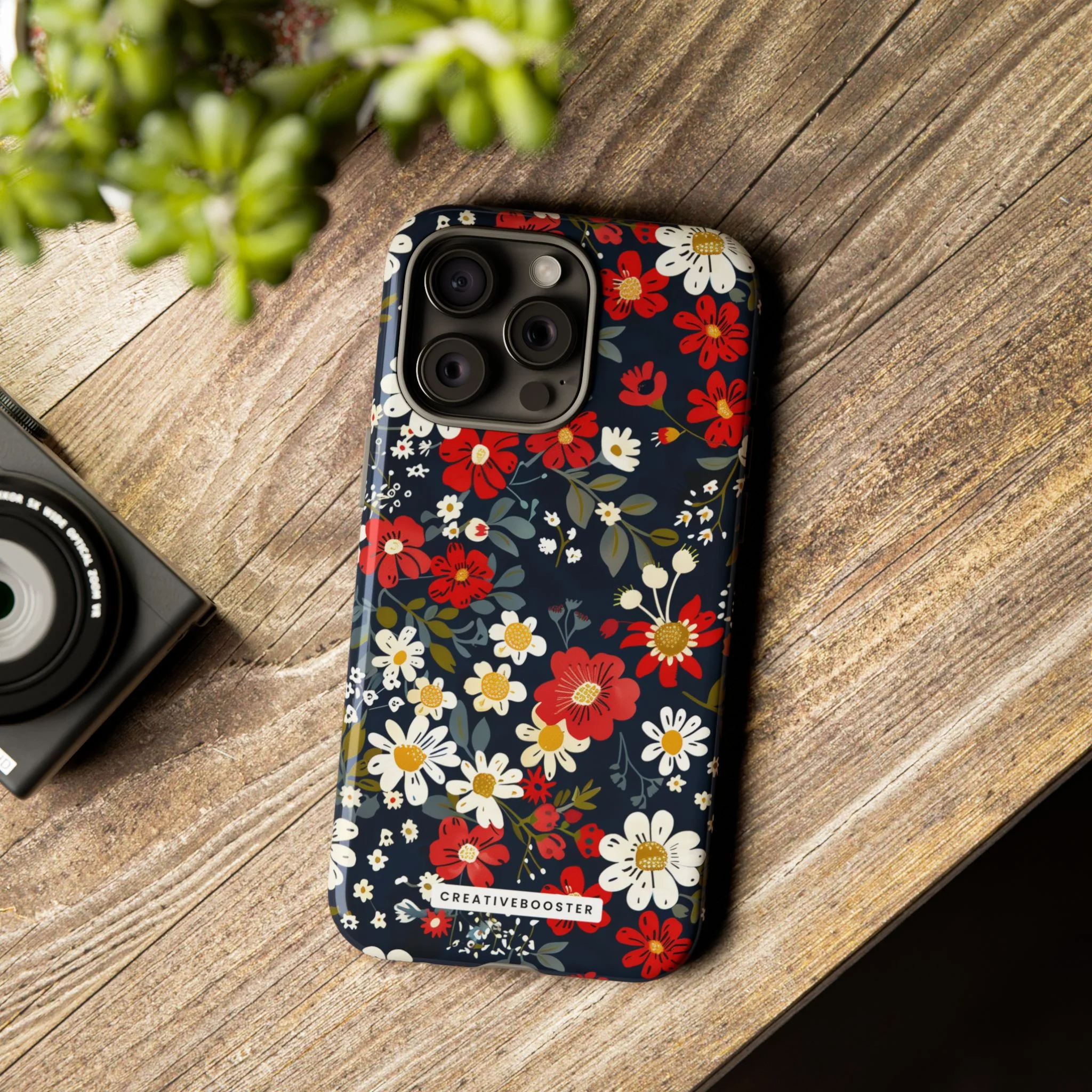 Retro Daisy - Tough Phone Case - Image 122