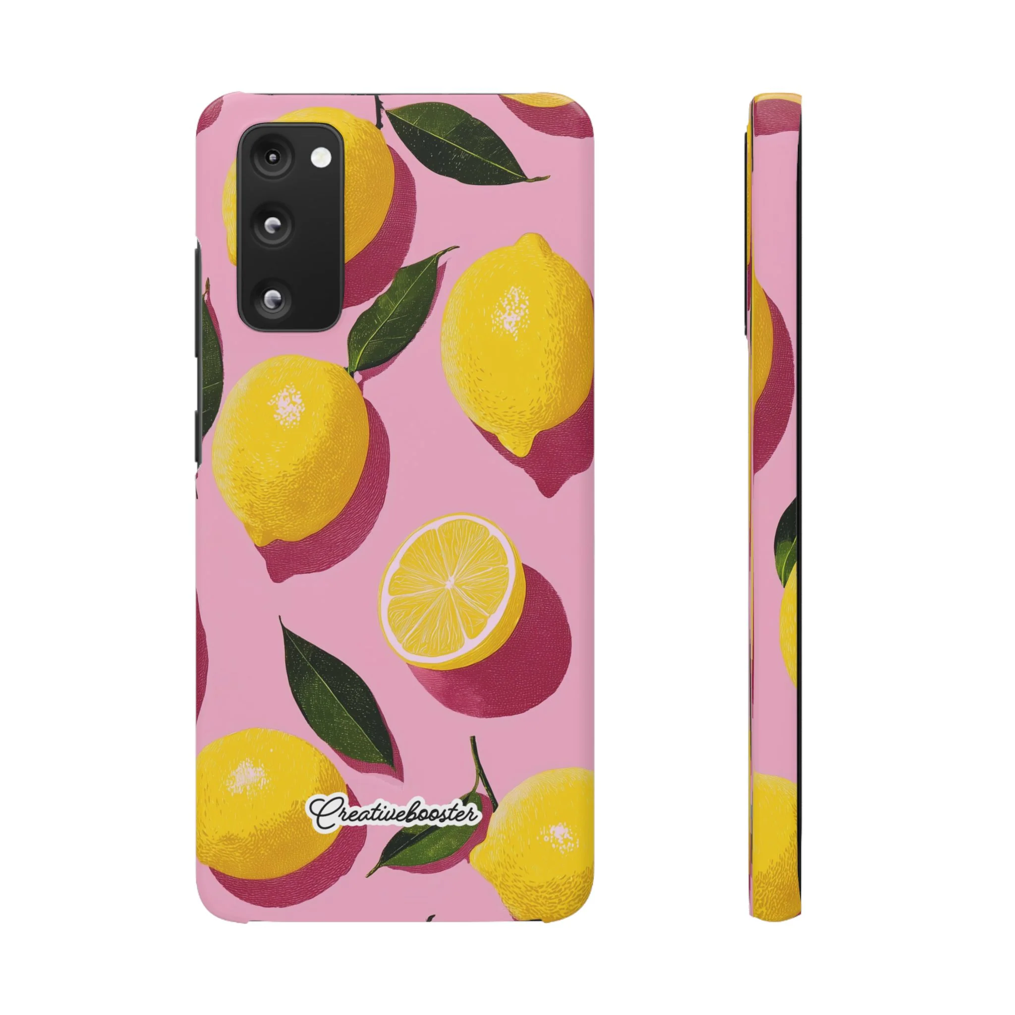Retro Lemon - Slim Phone Case - Image 28