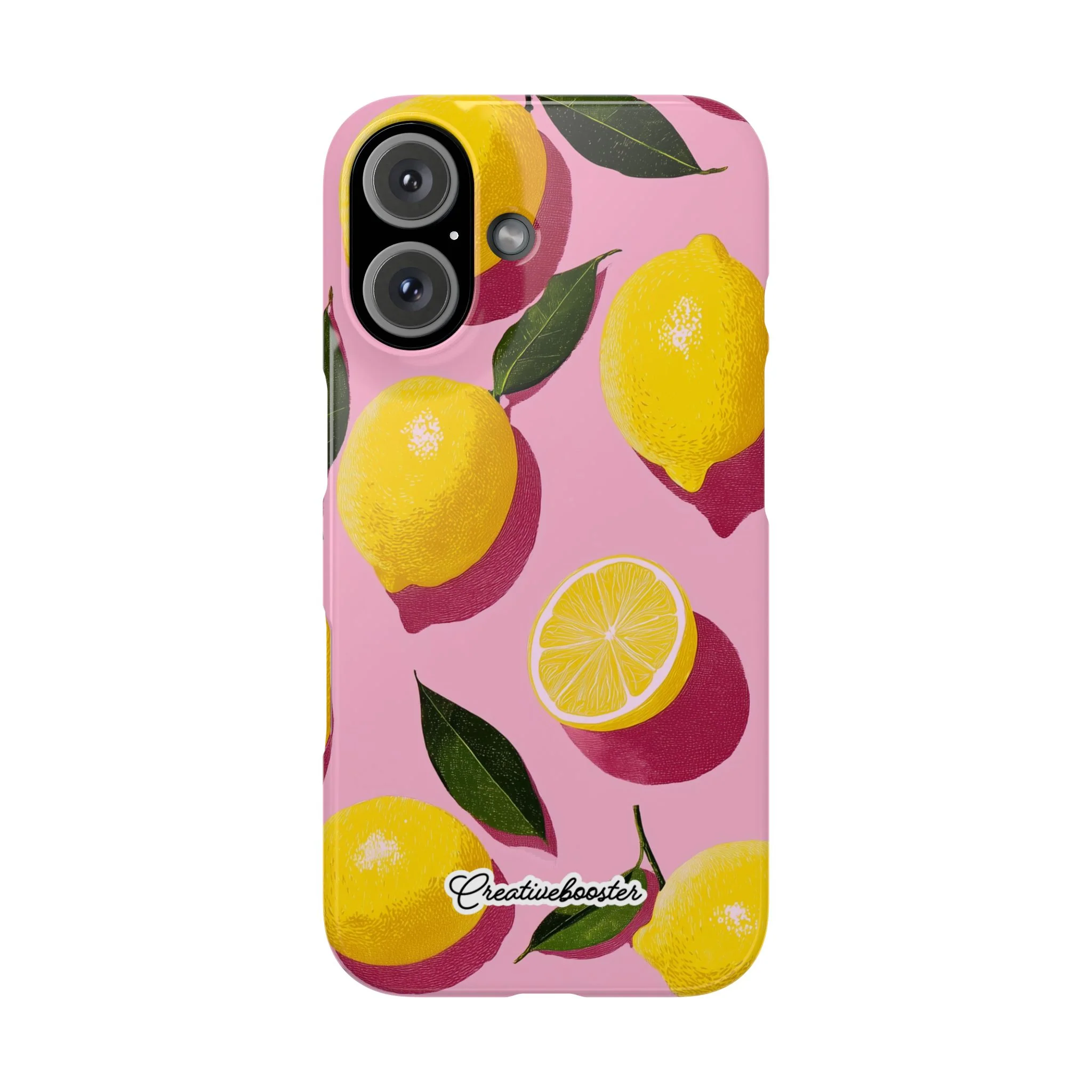 Retro Lemon - Slim Phone Case - Image 40