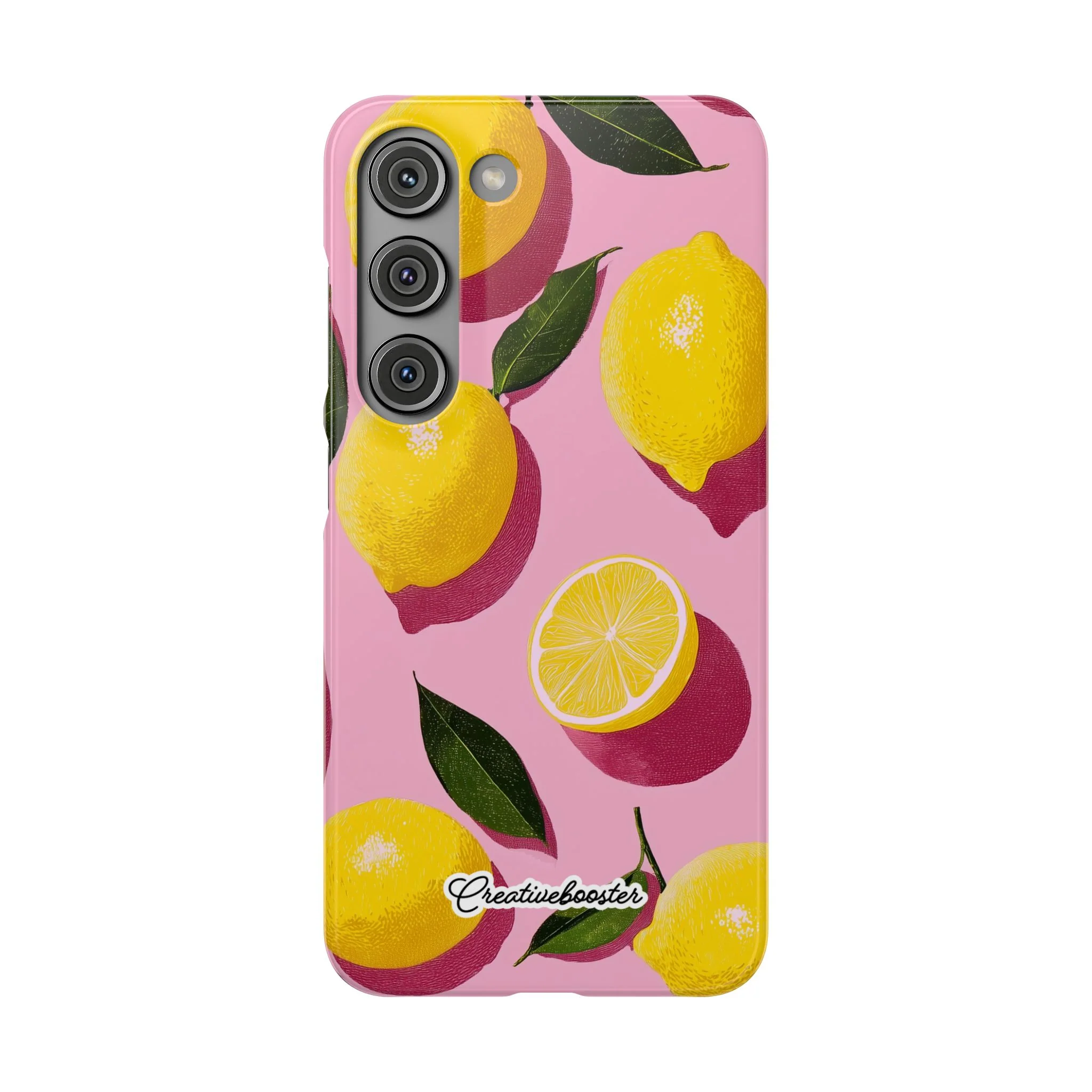 Retro Lemon - Slim Phone Case - Image 50