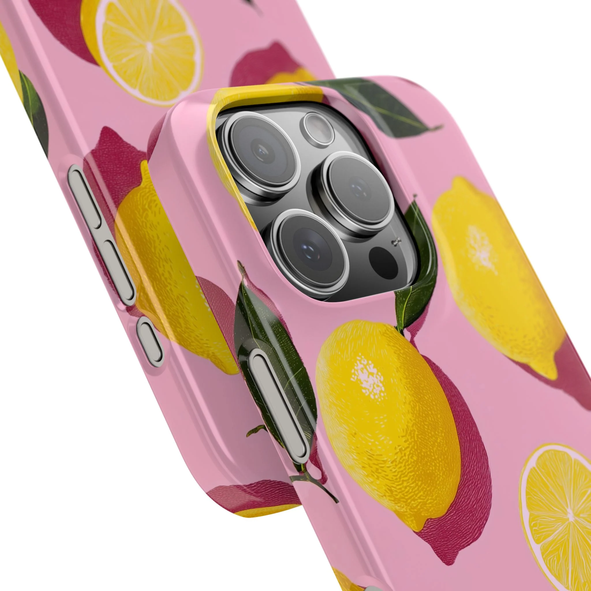 Retro Lemon - Slim Phone Case - Image 53