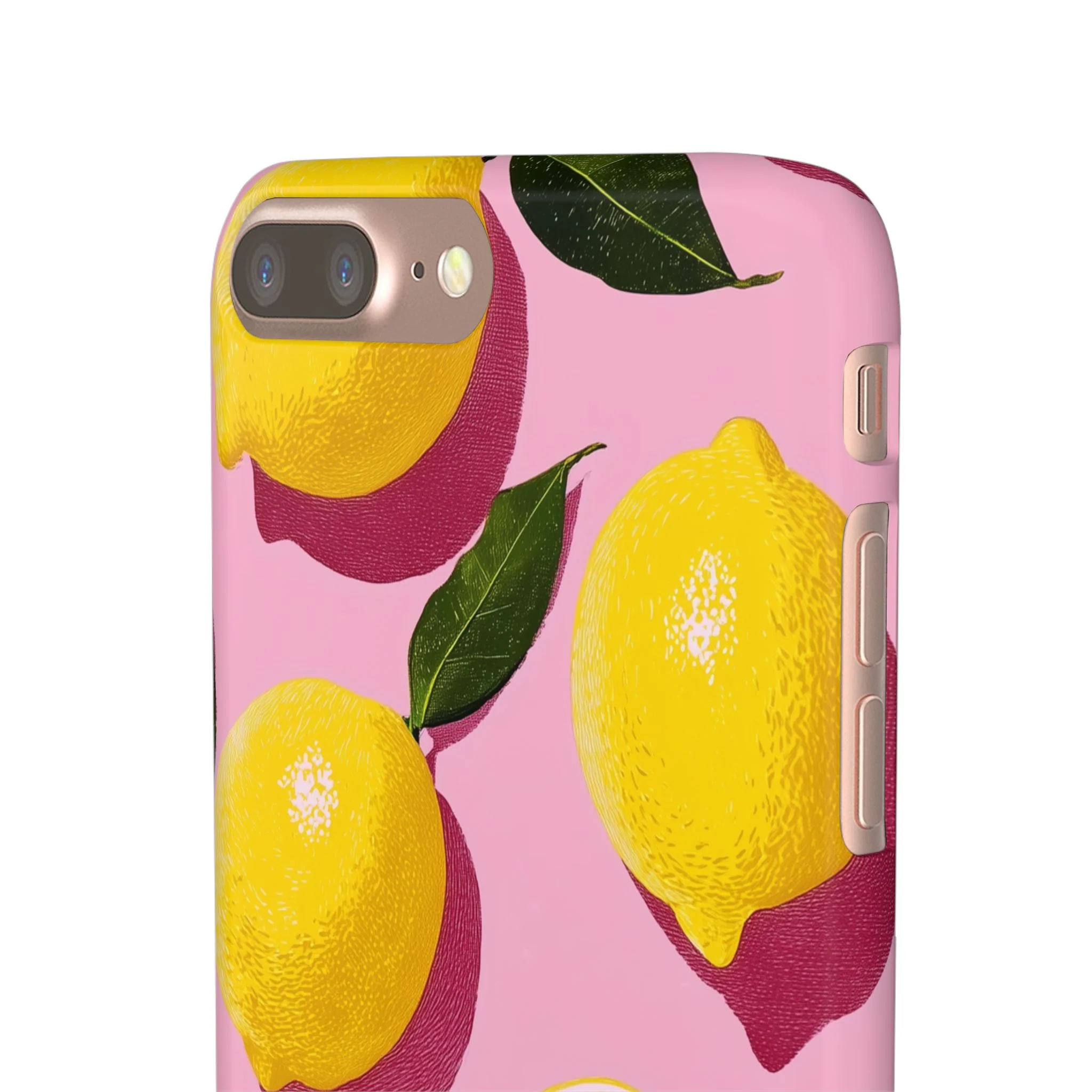 Retro Lemon - Slim Phone Case - Image 59