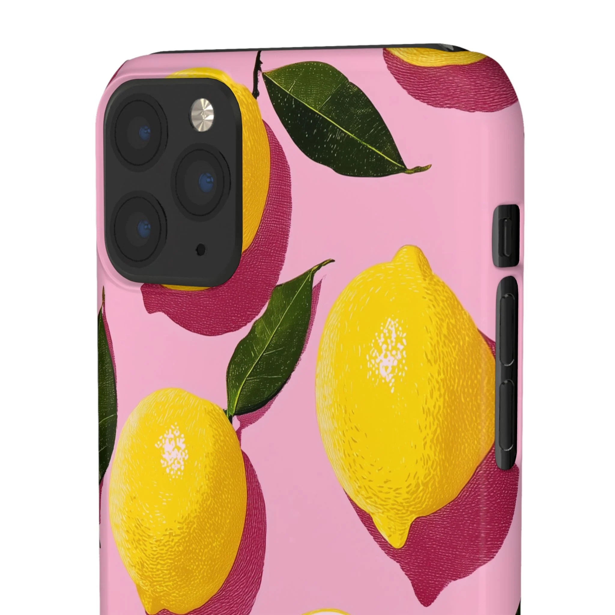 Retro Lemon - Slim Phone Case - Image 68