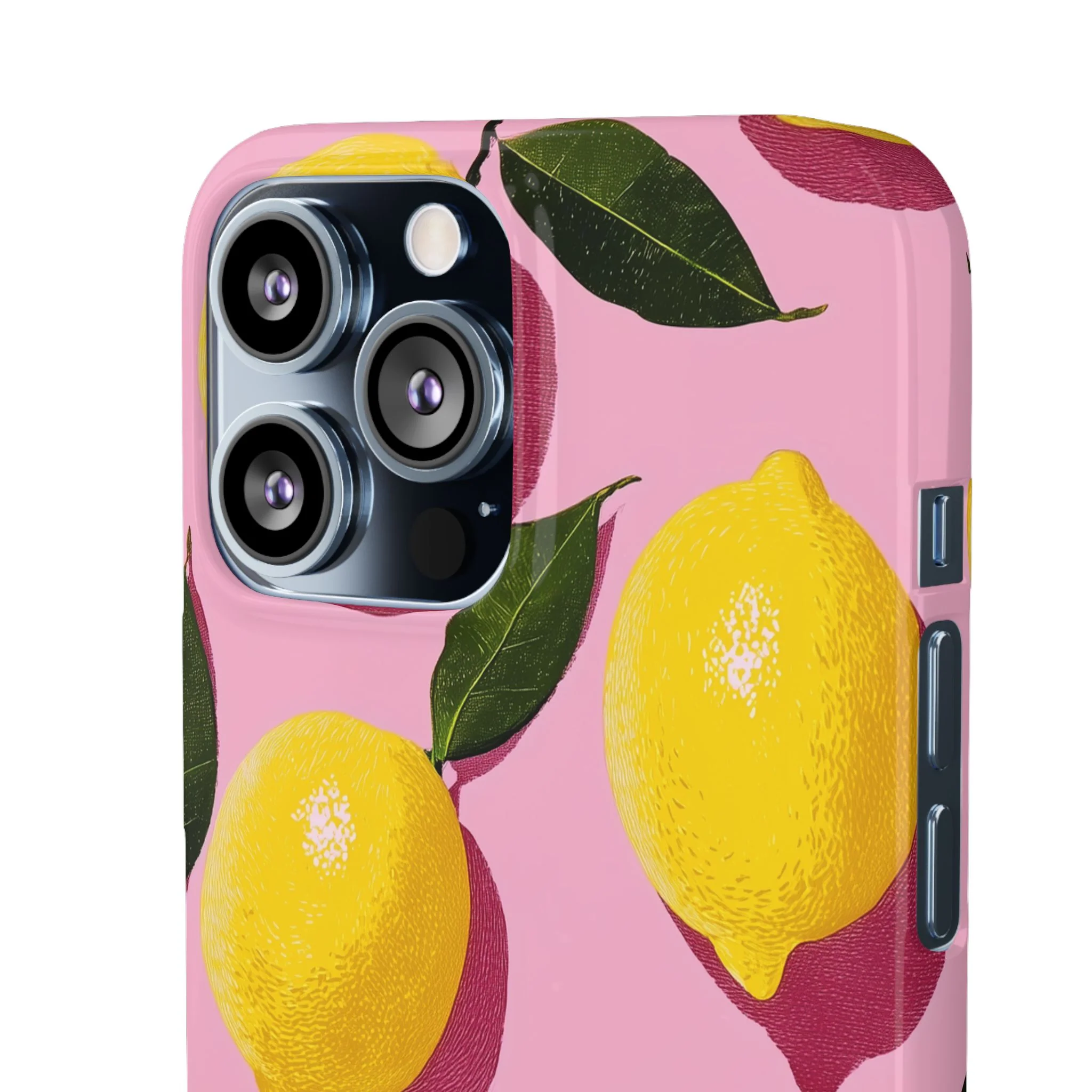 Retro Lemon - Slim Phone Case - Image 79