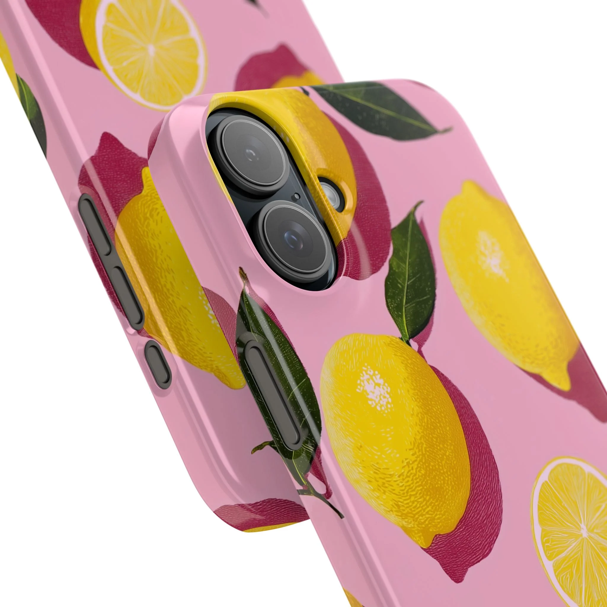 Retro Lemon - Slim Phone Case - Image 95