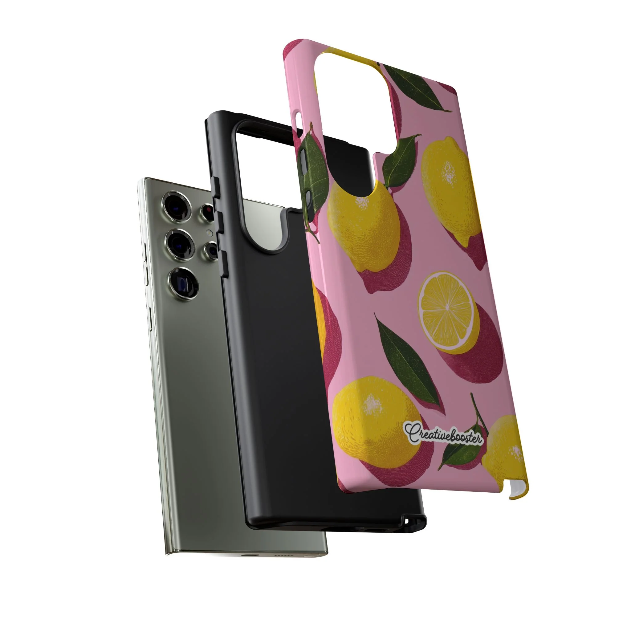 Retro Lemon - Tough Phone Case - Image 110