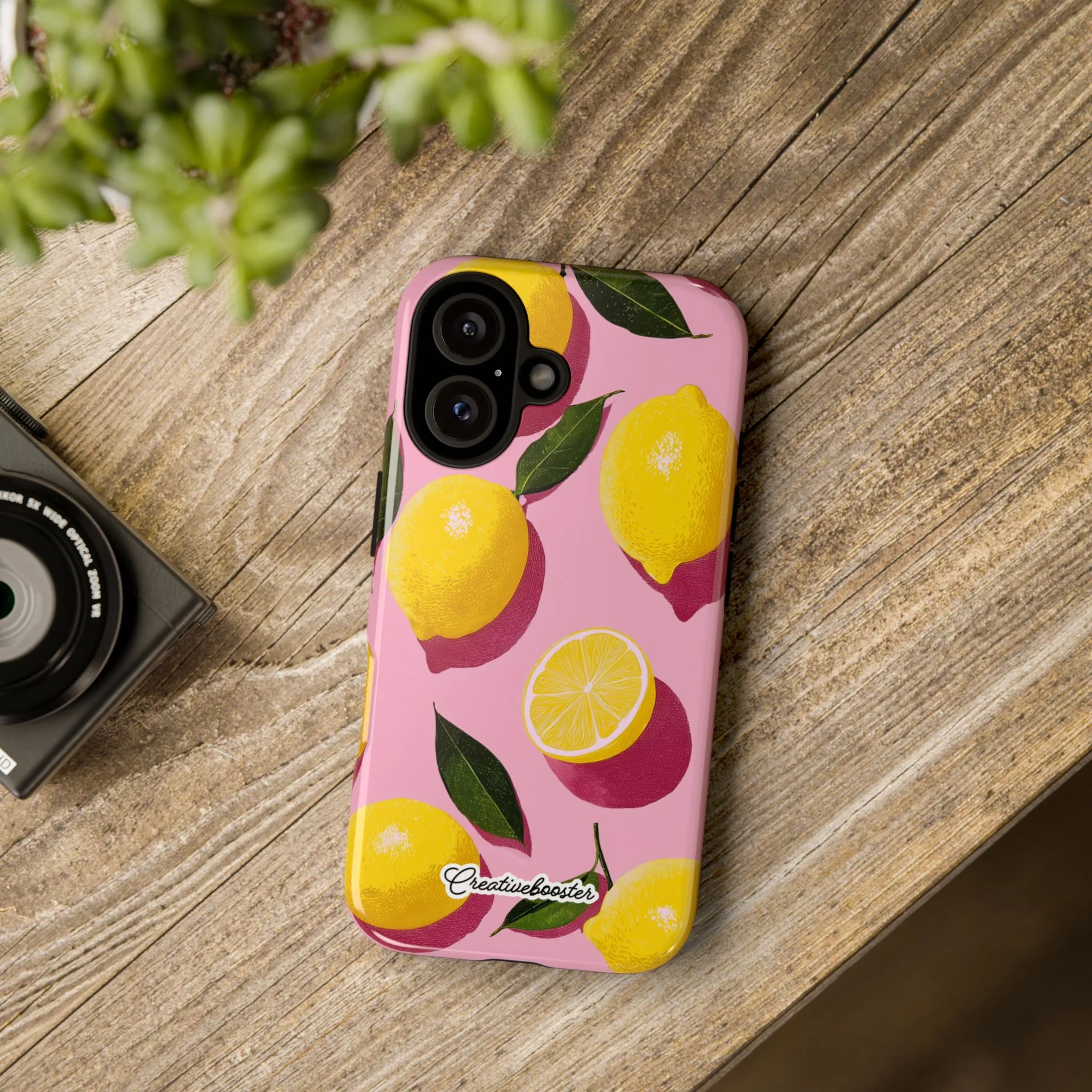 Retro Lemon - Tough Phone Case - Image 143