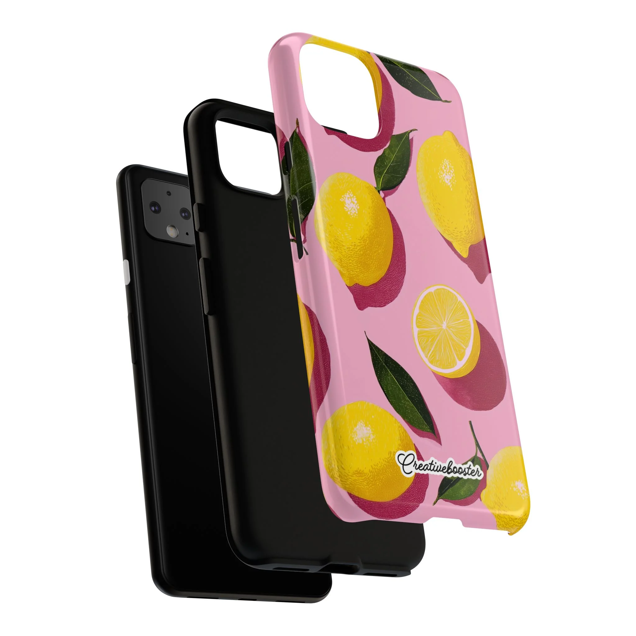 Retro Lemon - Tough Phone Case - Image 171