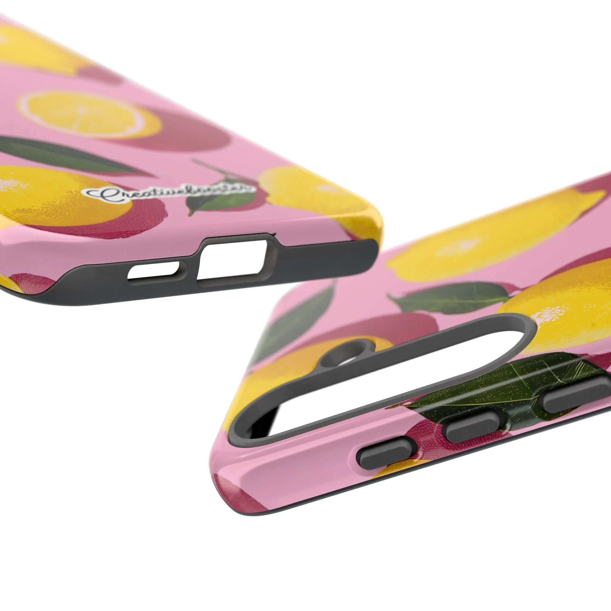 Retro Lemon - Tough Phone Case - Image 184