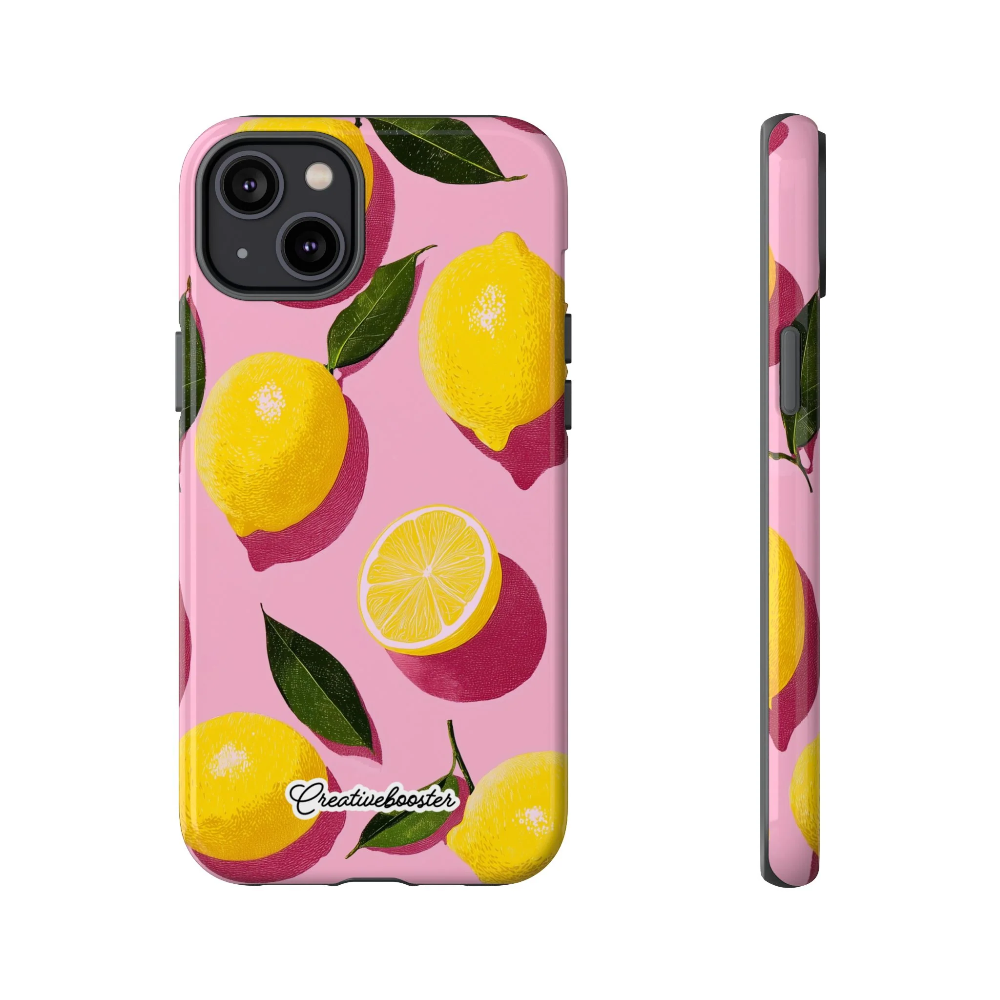 Retro Lemon - Tough Phone Case - Image 37