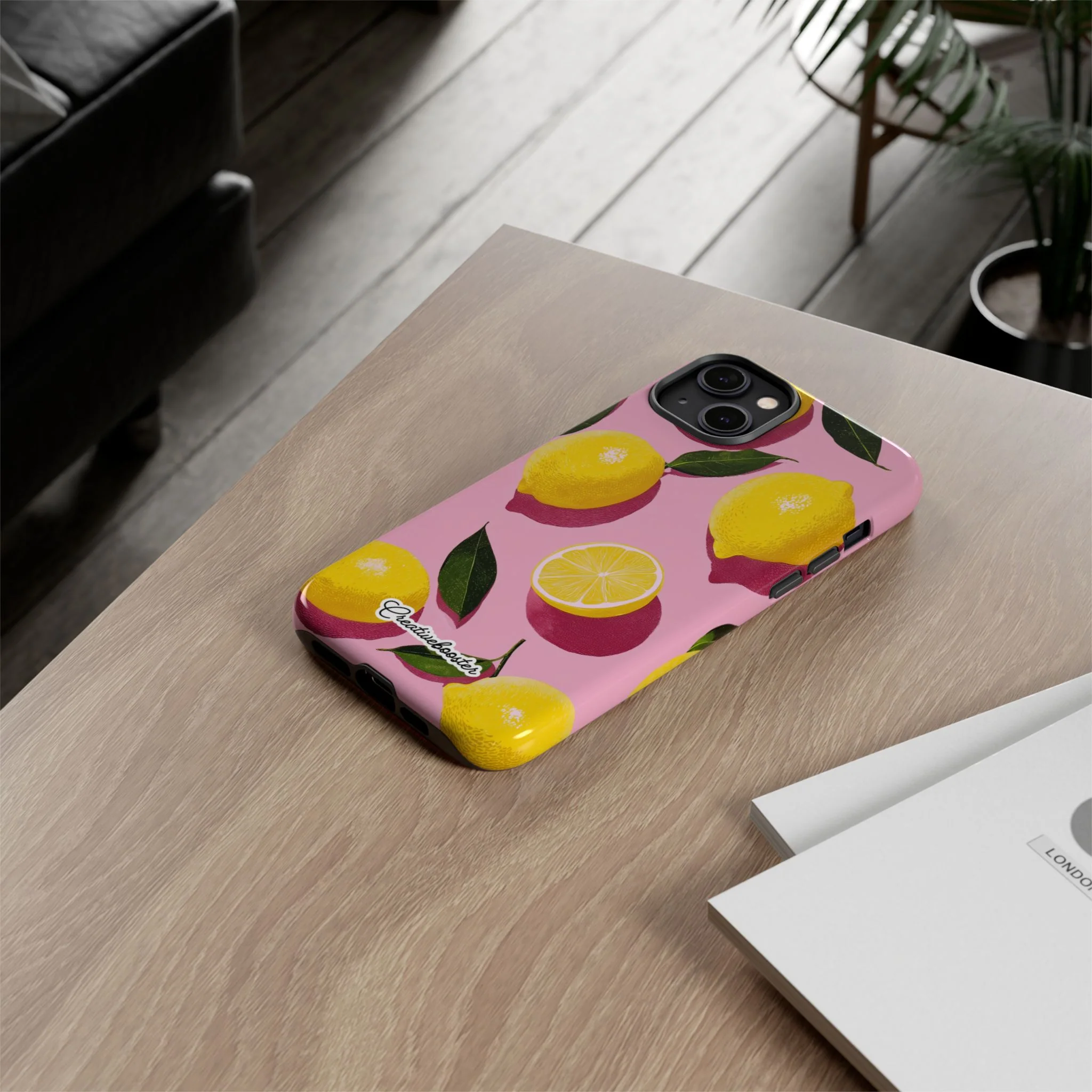 Retro Lemon - Tough Phone Case - Image 99