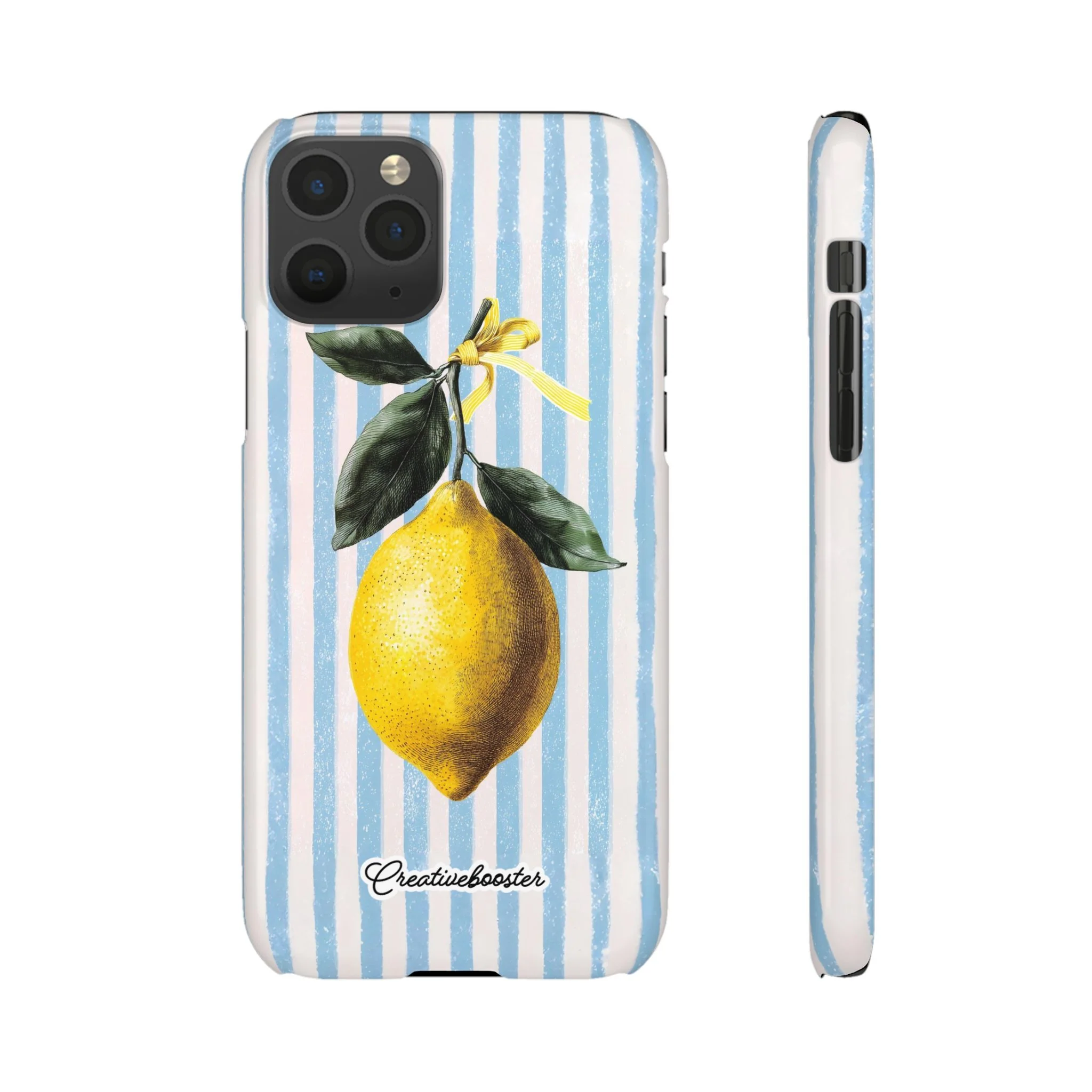 Ribbon Lemon - Slim Phone Case - Image 14