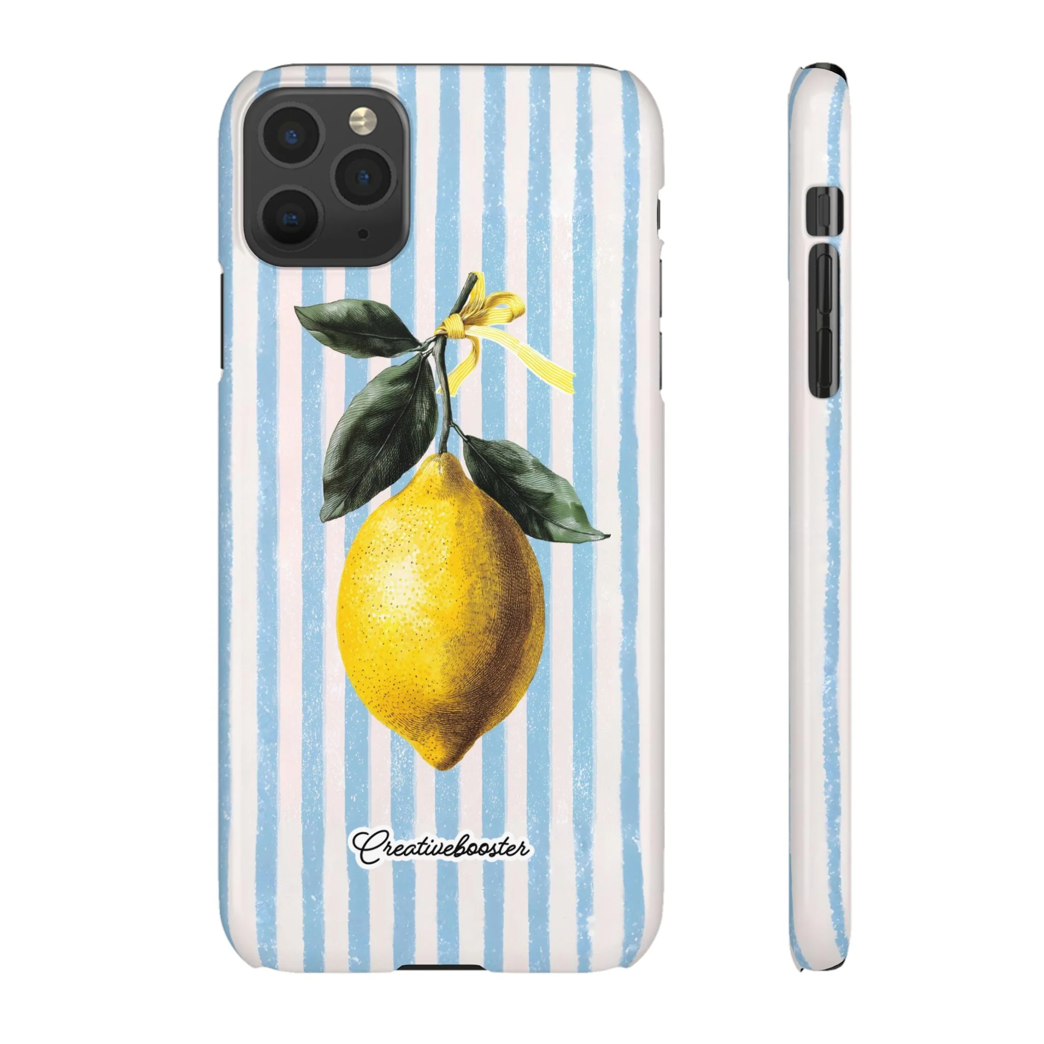 Ribbon Lemon - Slim Phone Case - Image 15