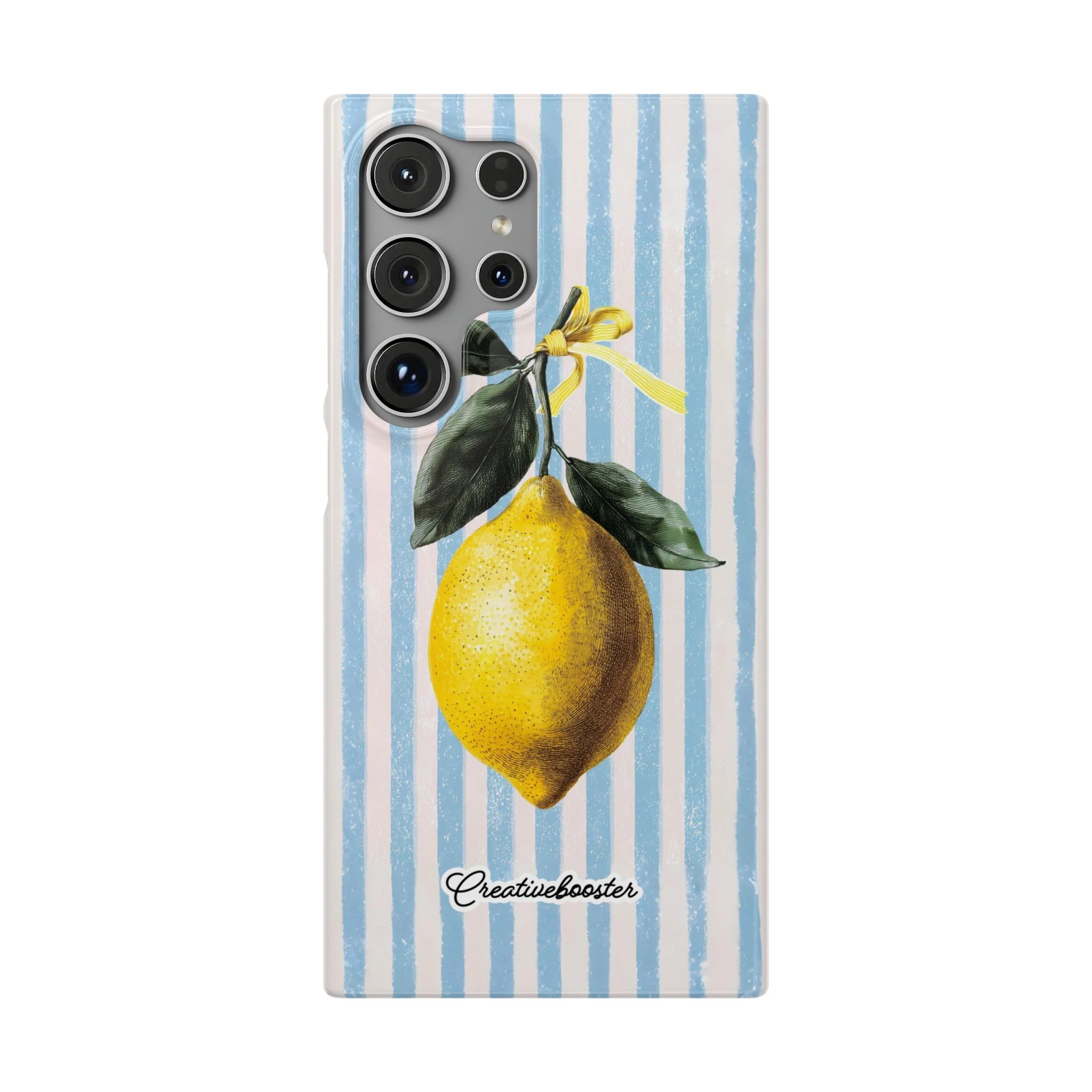Ribbon Lemon - Slim Phone Case - Image 49