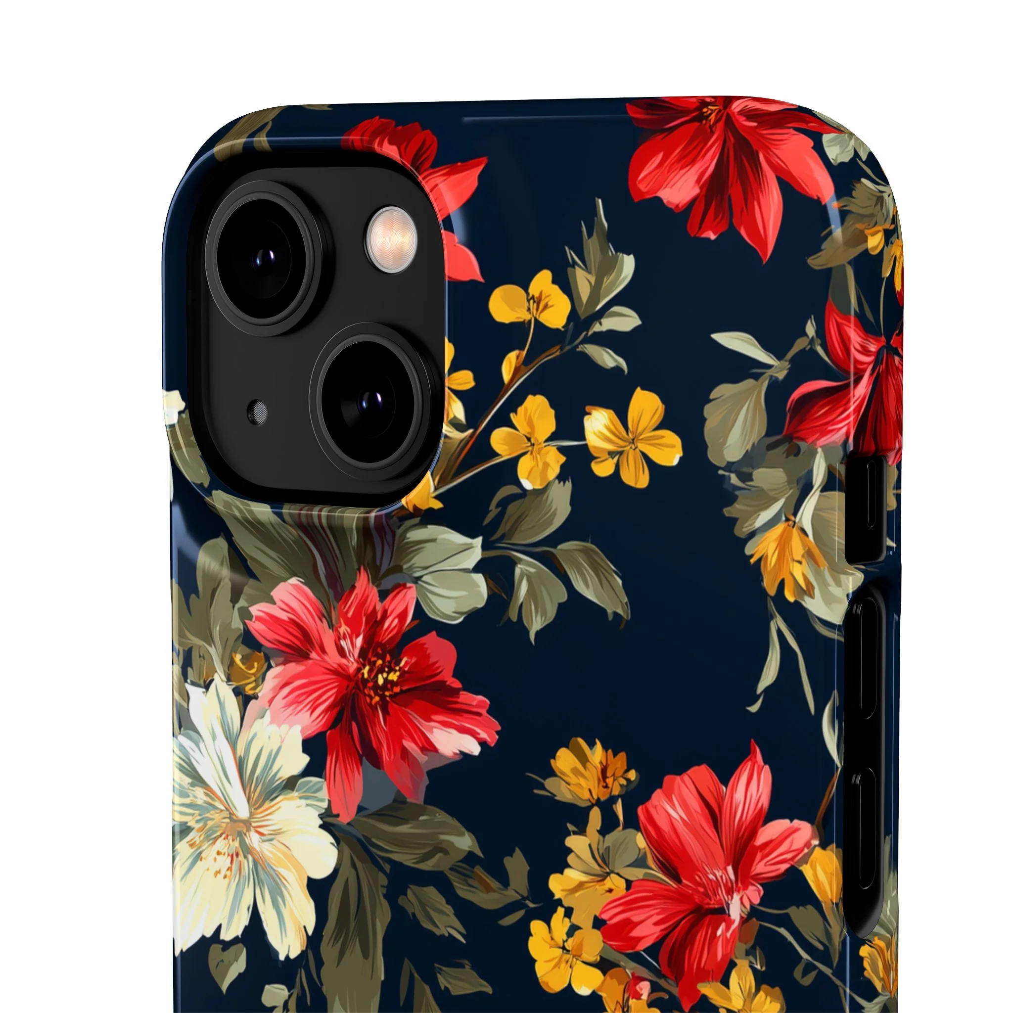 Scarlet Bloom - Slim Phone Case - Image 89
