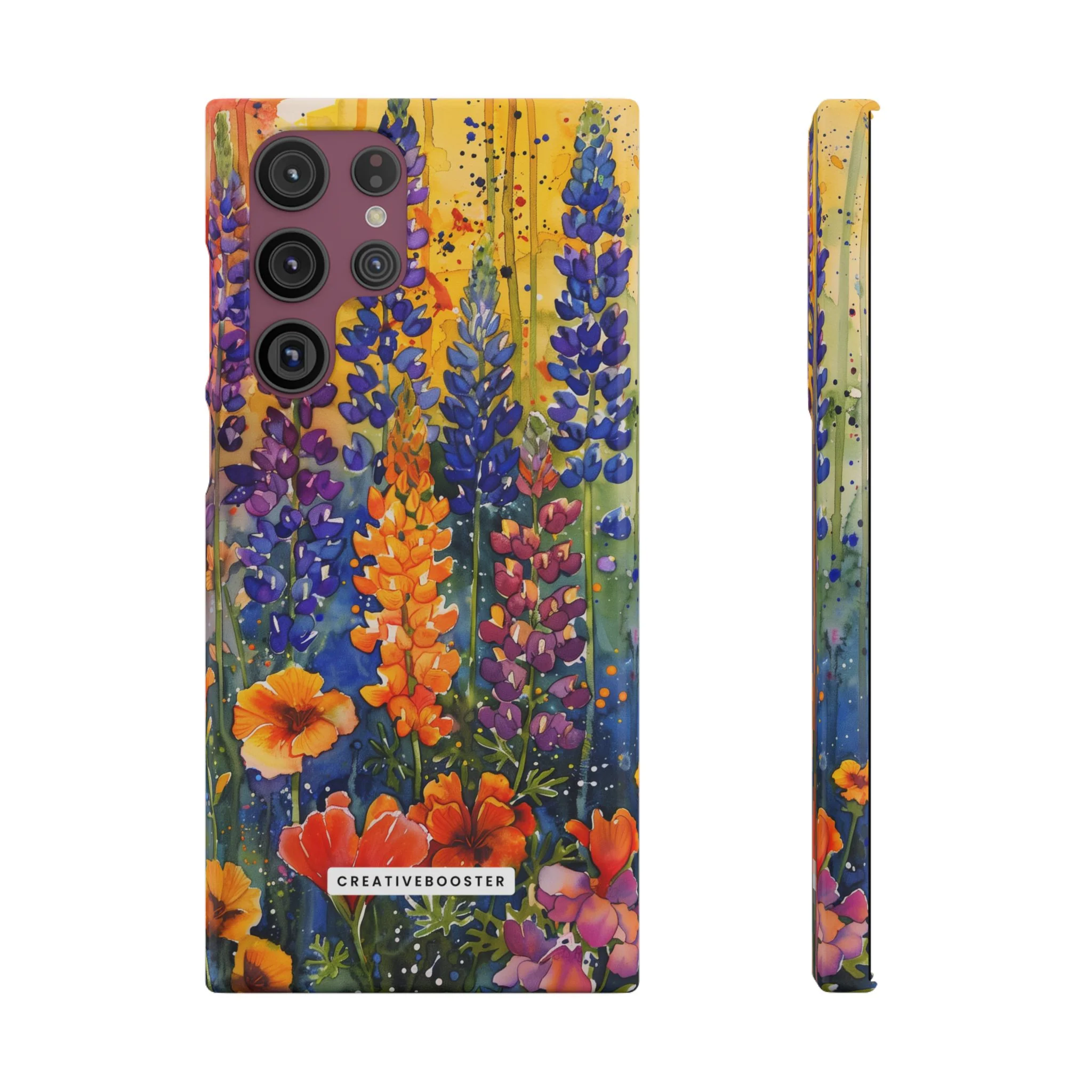 Sunset Lupine - Slim Phone Case - Image 35