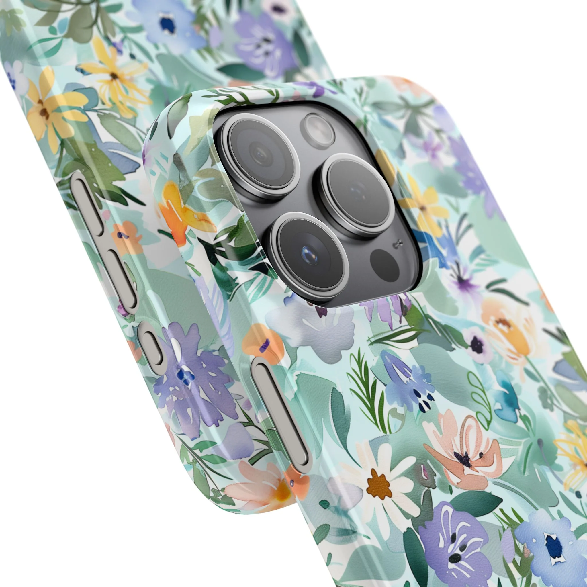 Watercolor Meadow - Slim Phone Case - Image 101
