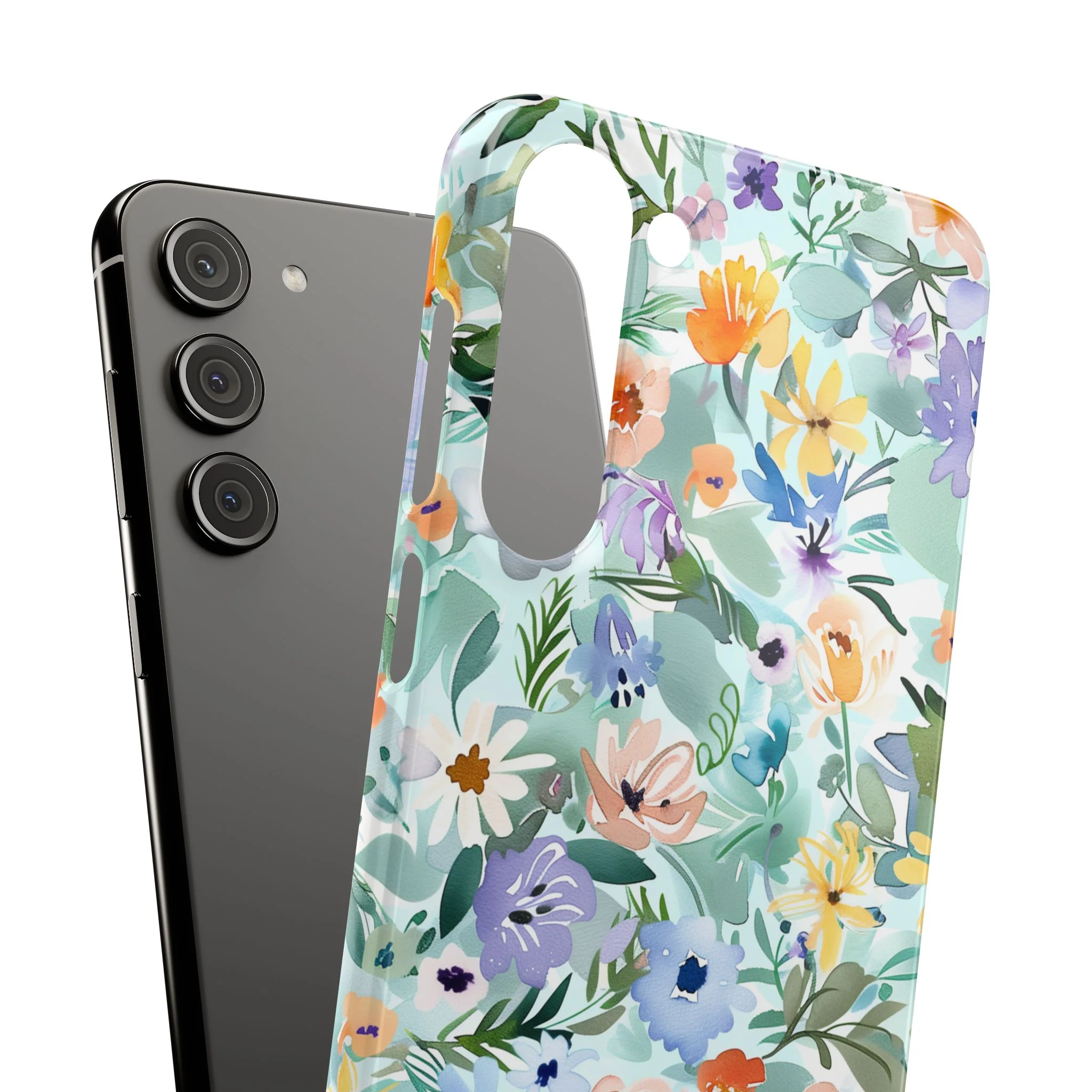 Watercolor Meadow - Slim Phone Case - Image 116