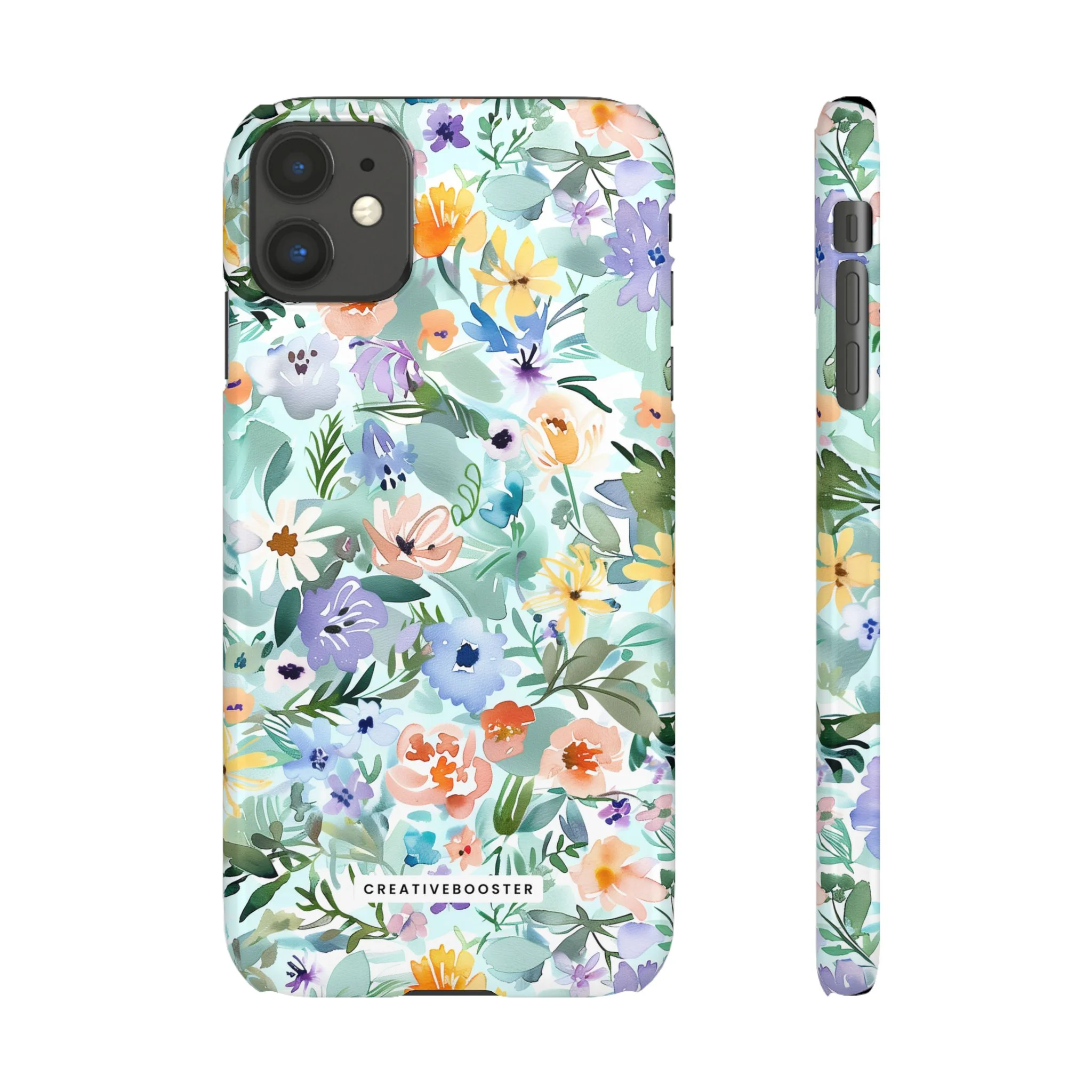 Watercolor Meadow - Slim Phone Case - Image 13