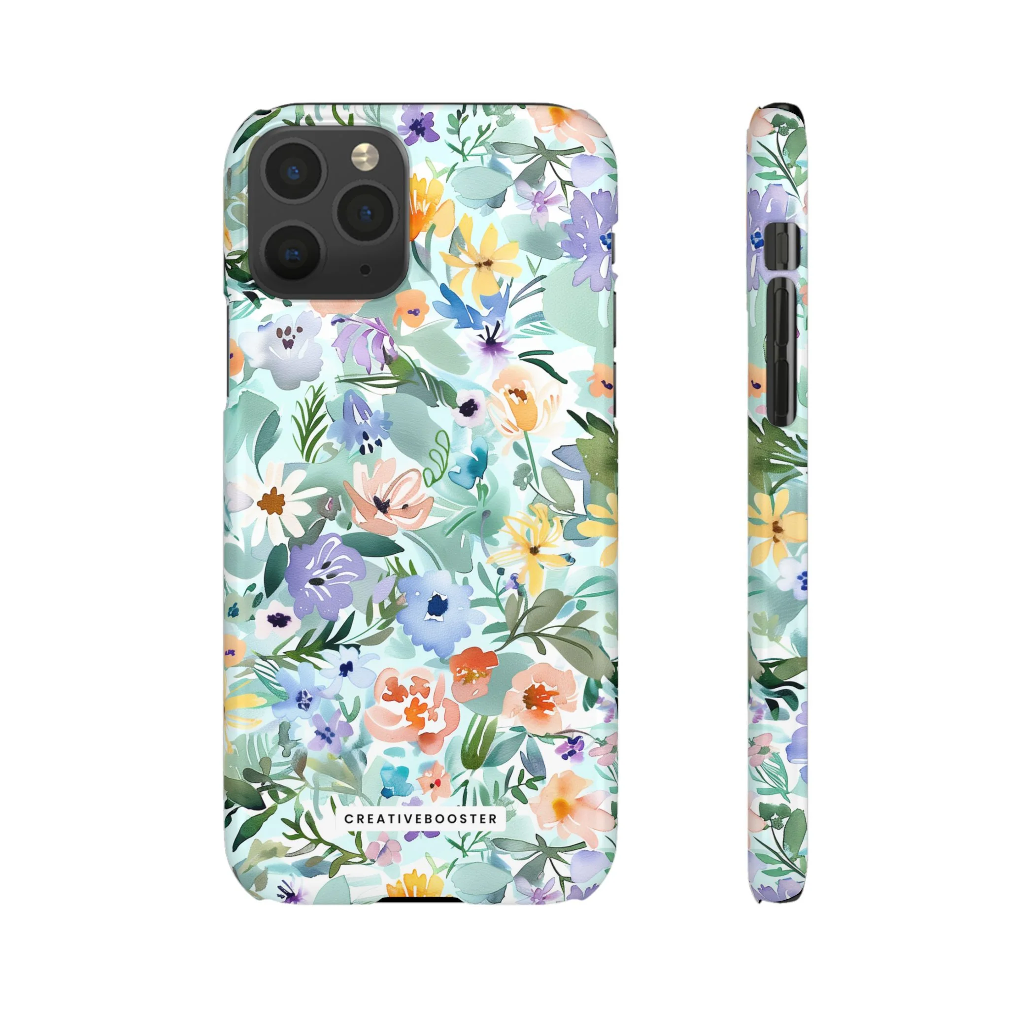 Watercolor Meadow - Slim Phone Case - Image 14