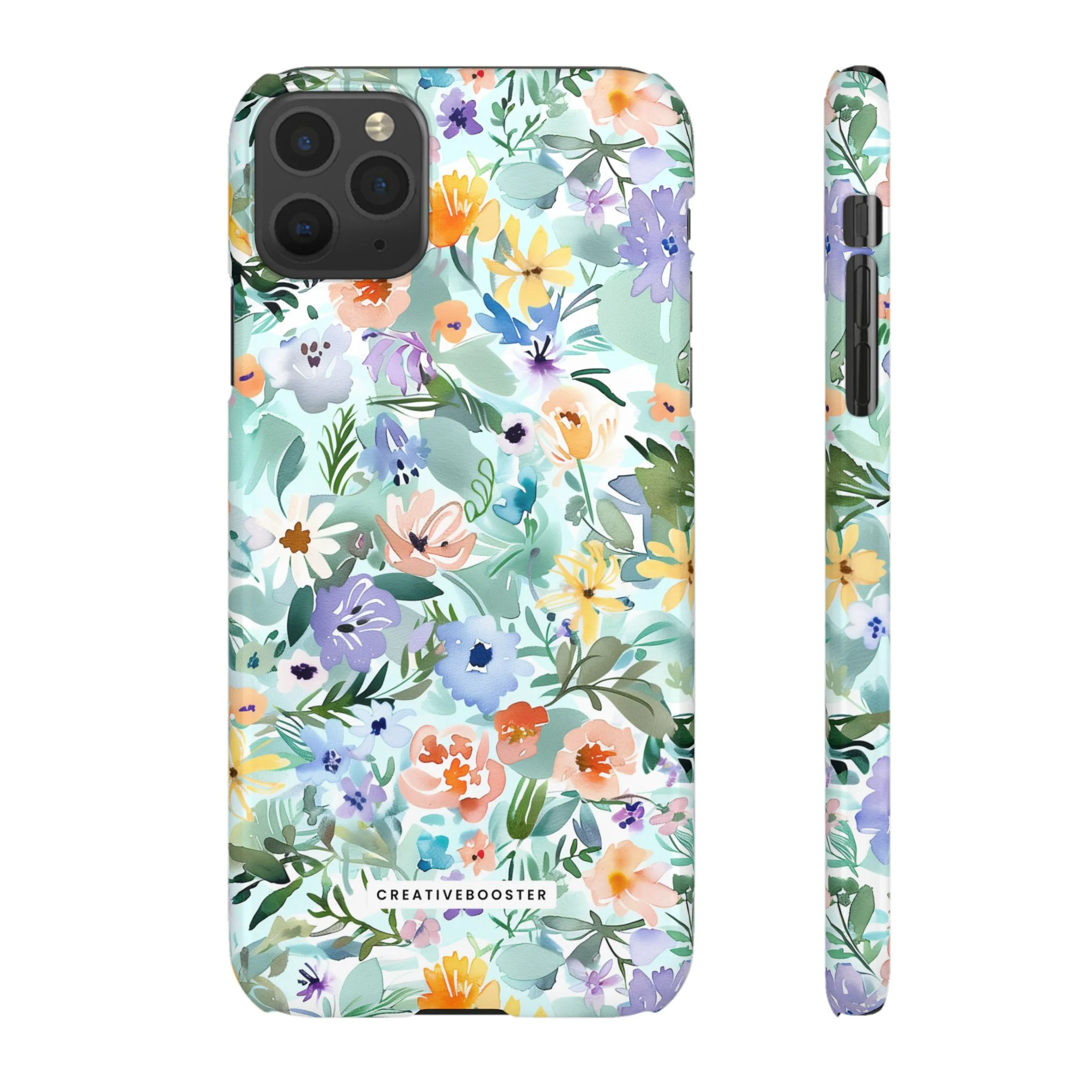 Watercolor Meadow - Slim Phone Case - Image 15