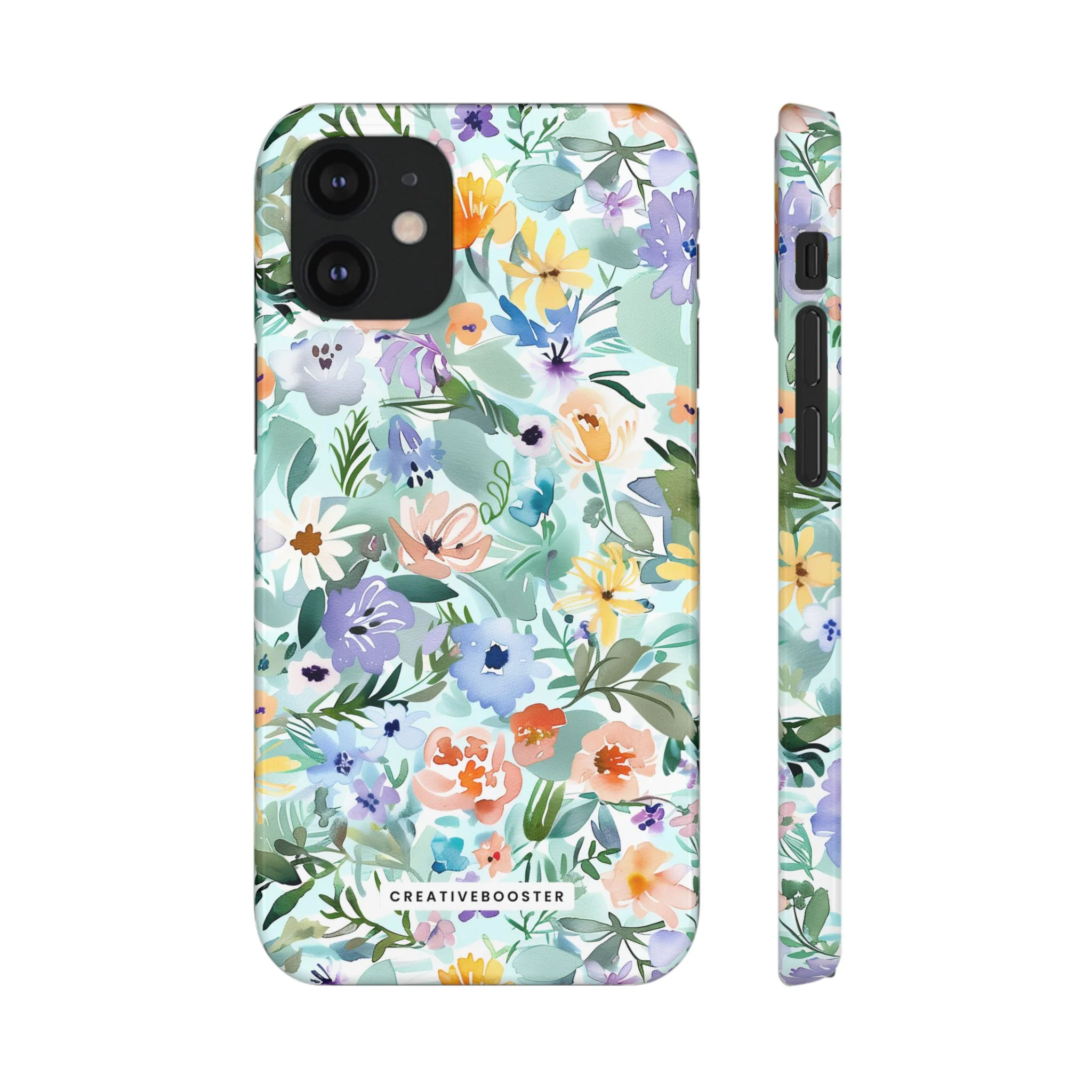 Watercolor Meadow - Slim Phone Case - Image 19
