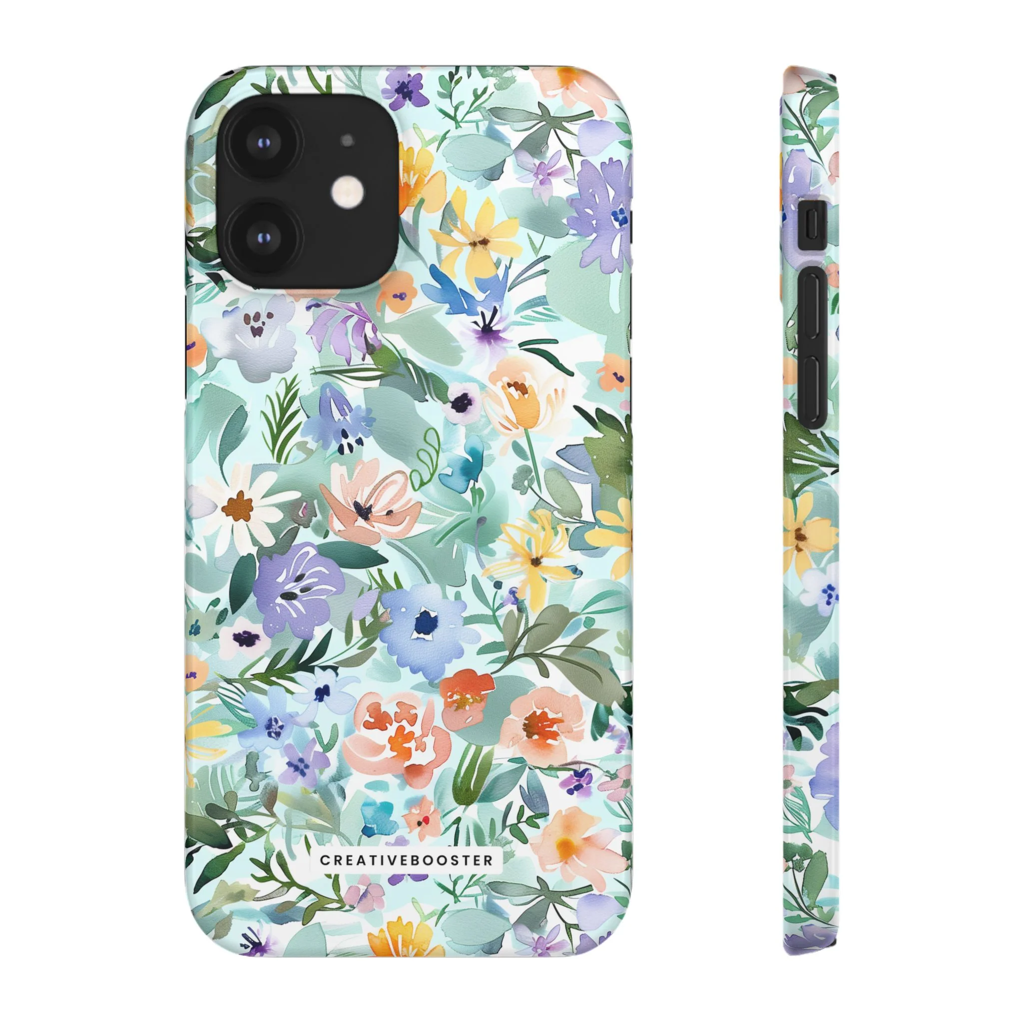 Watercolor Meadow - Slim Phone Case - Image 20