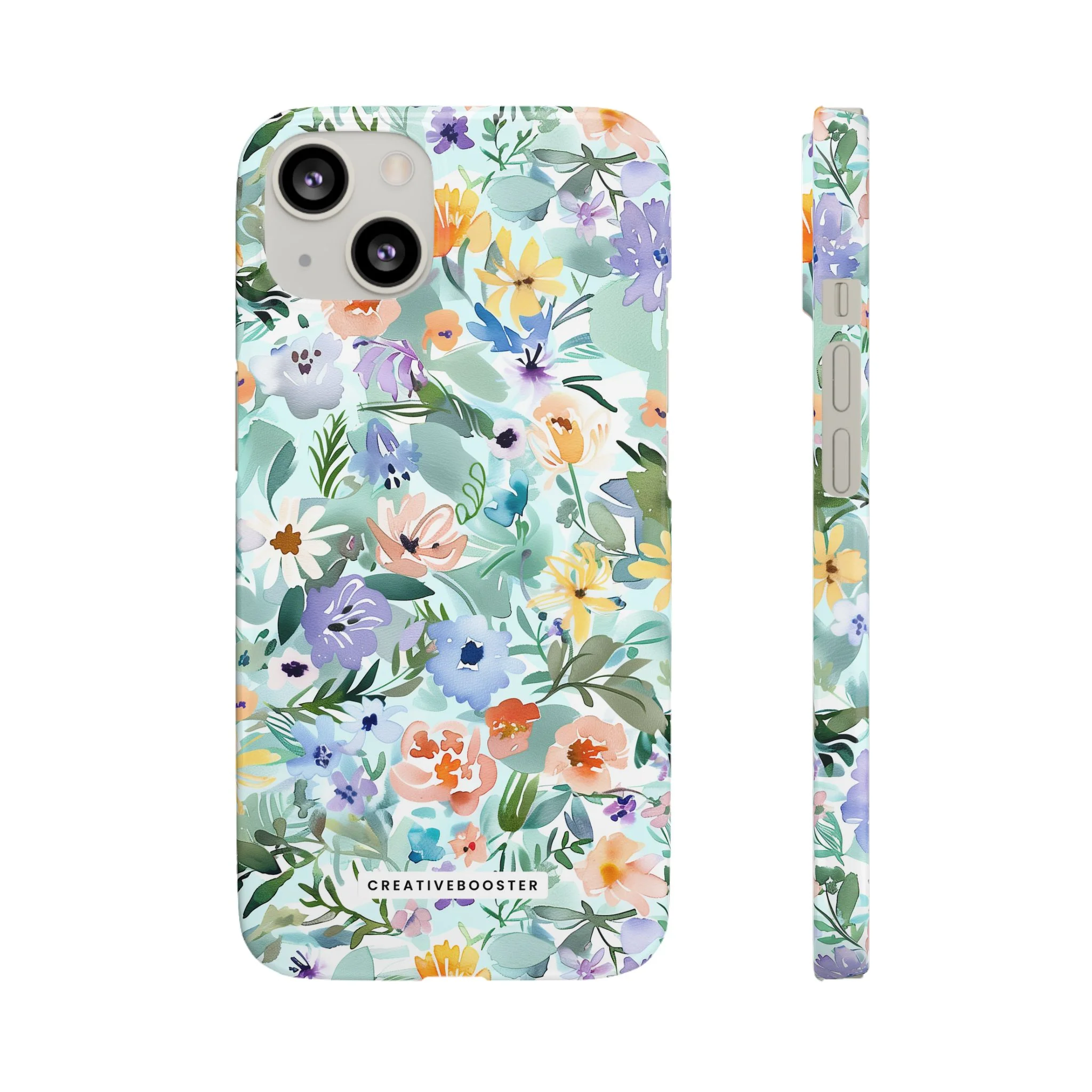 Watercolor Meadow - Slim Phone Case - Image 23