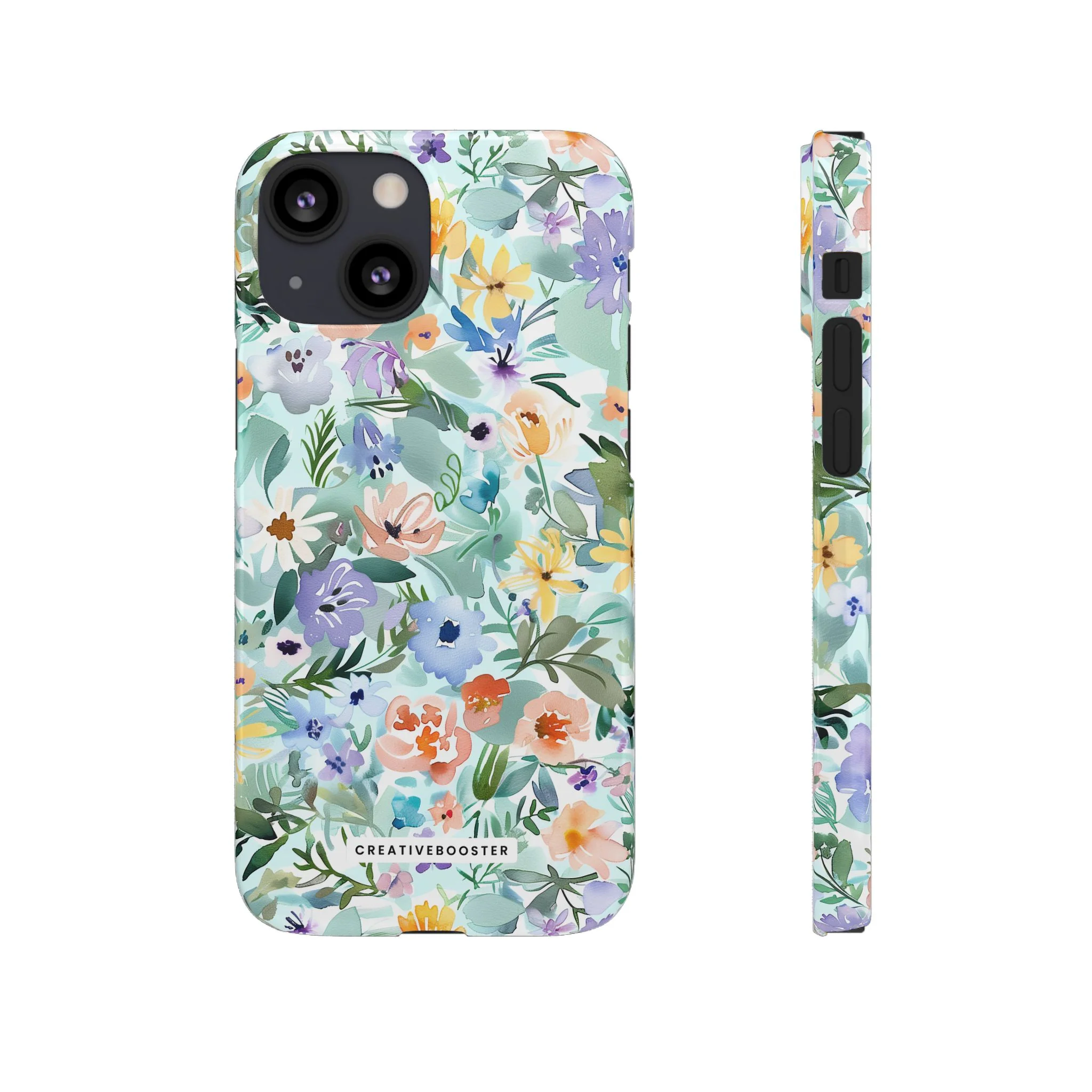 Watercolor Meadow - Slim Phone Case - Image 24
