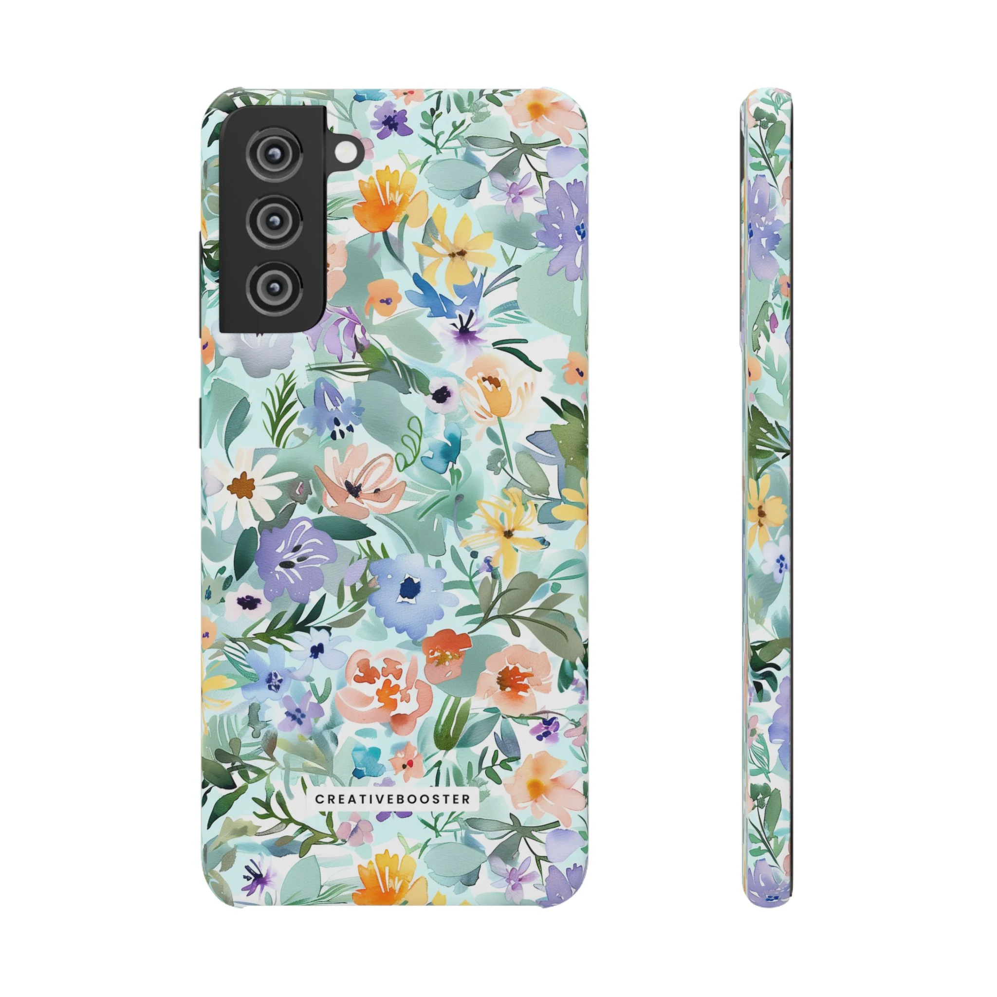 Watercolor Meadow - Slim Phone Case - Image 30