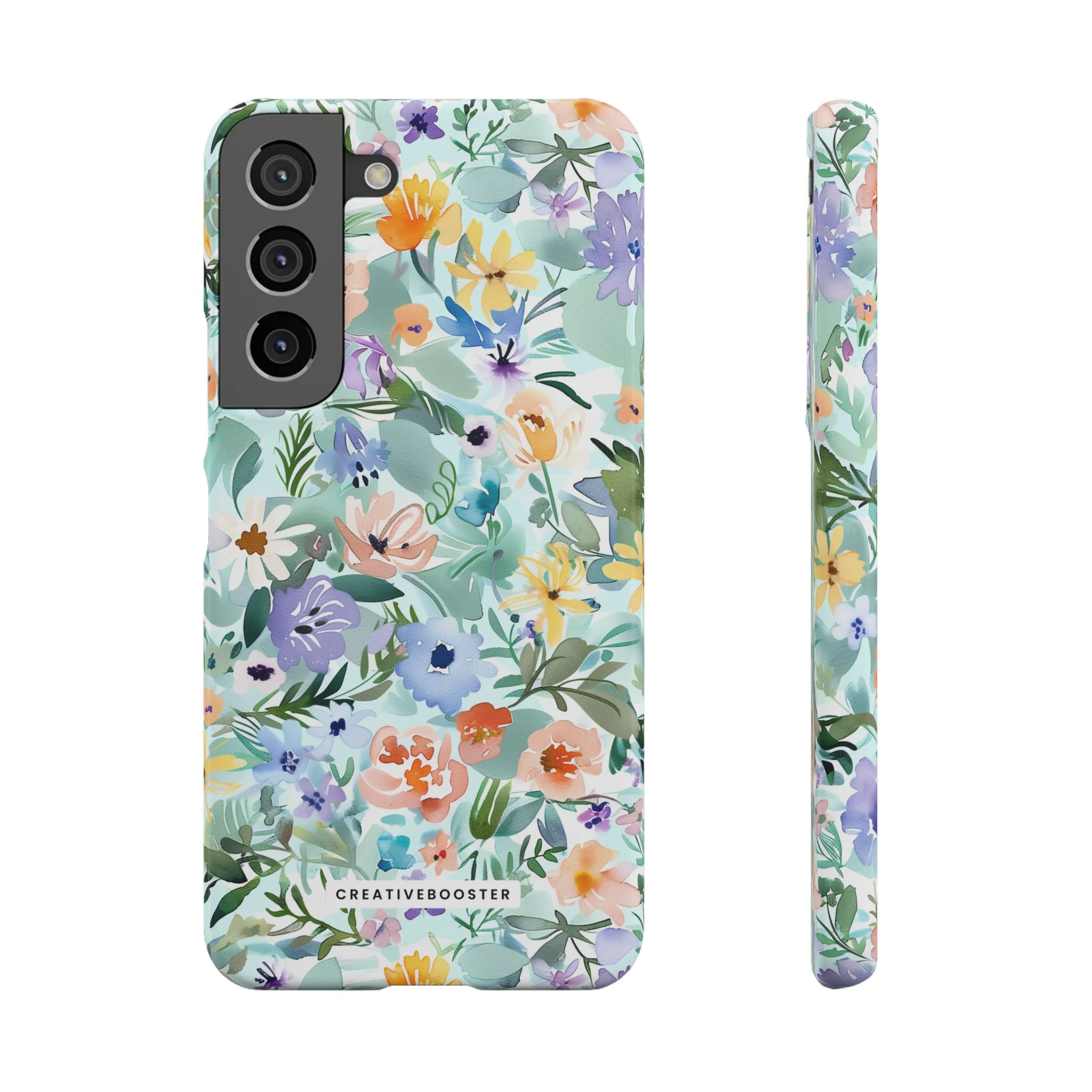 Watercolor Meadow - Slim Phone Case - Image 33