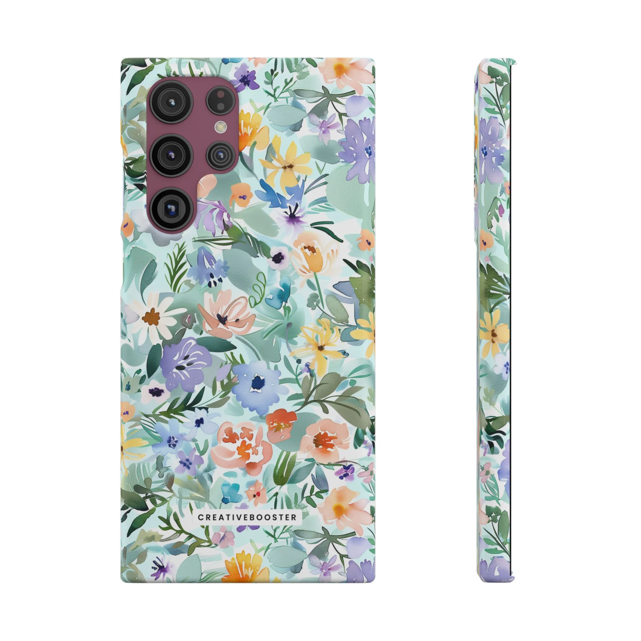 Watercolor Meadow - Slim Phone Case - Image 35