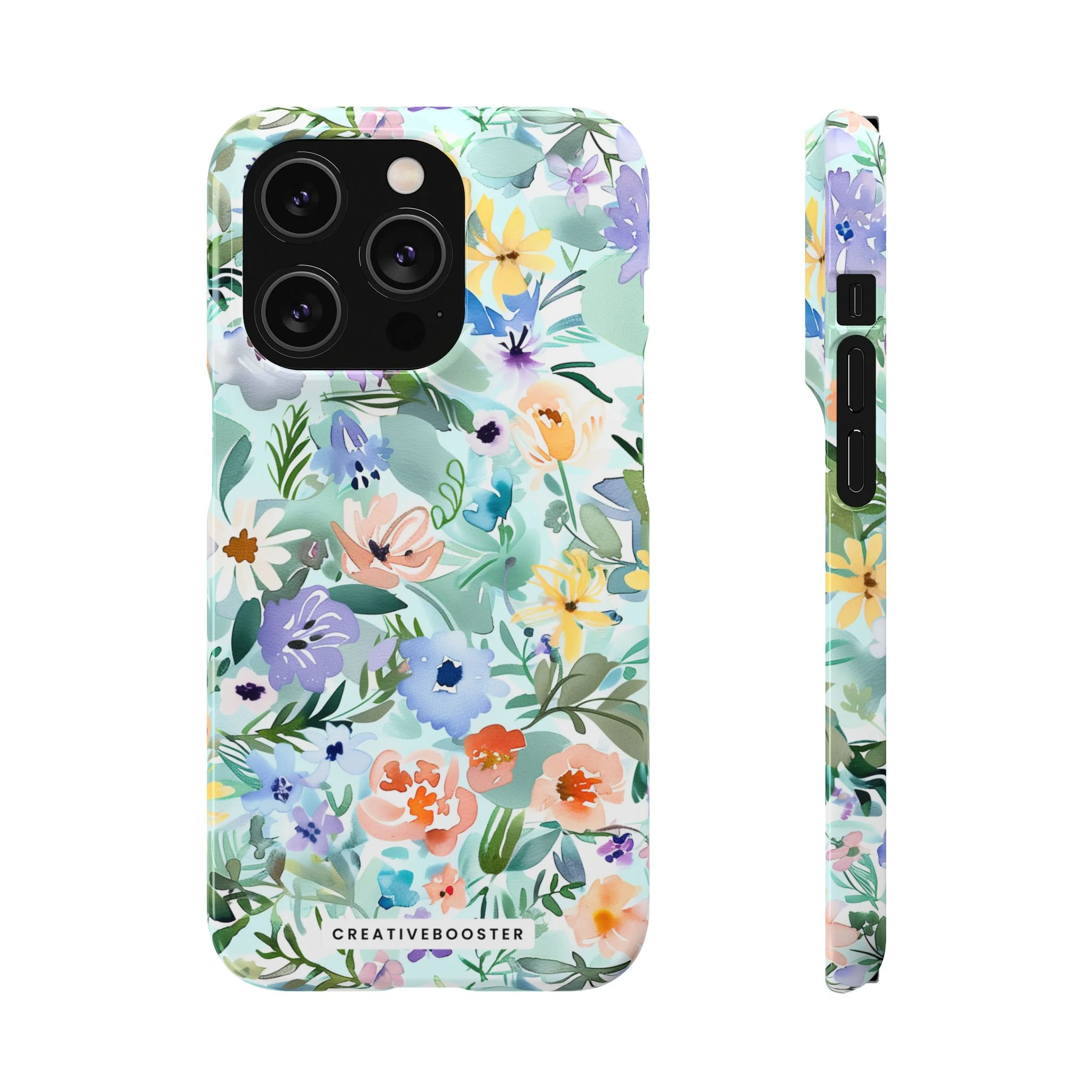 Watercolor Meadow - Slim Phone Case - Image 37