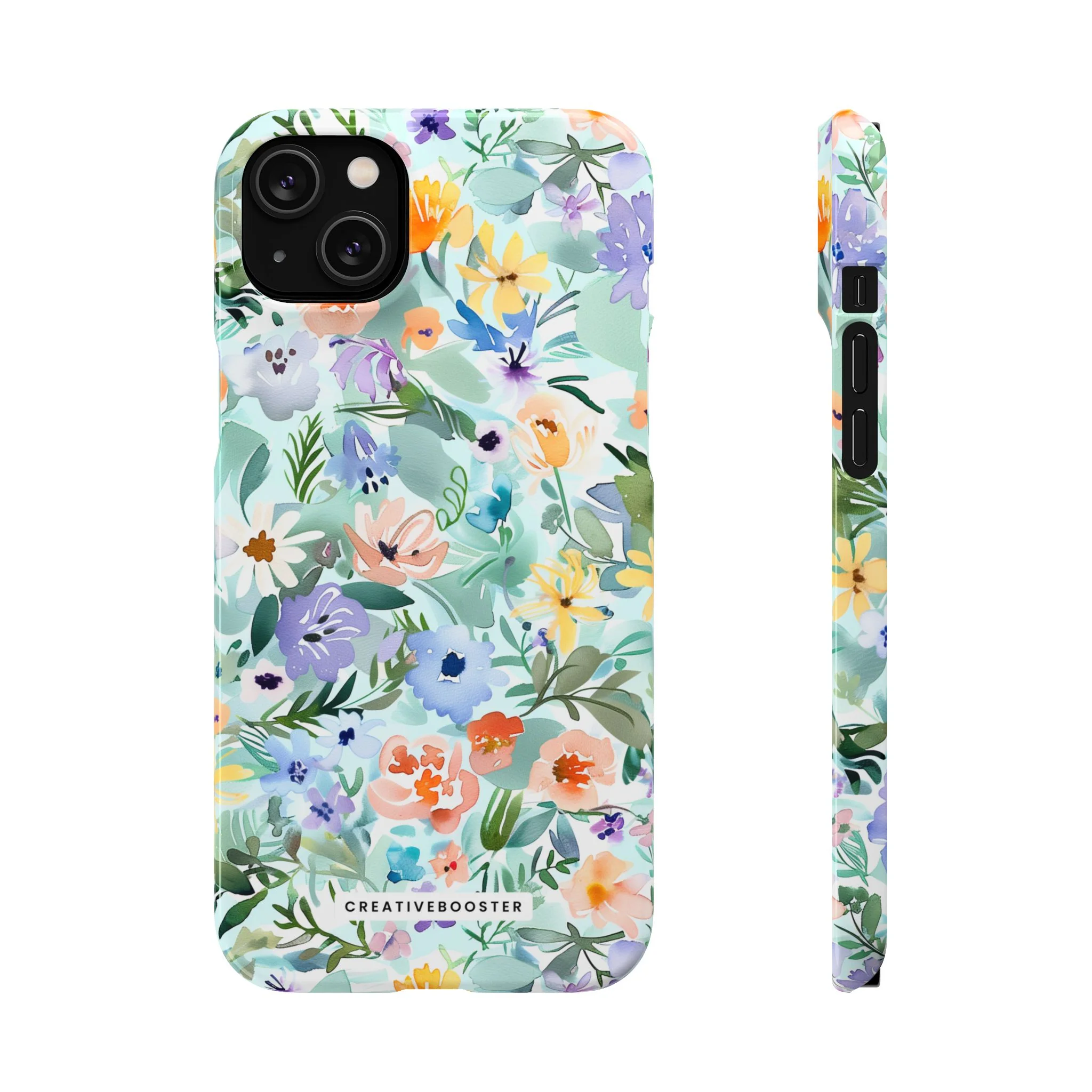 Watercolor Meadow - Slim Phone Case - Image 38