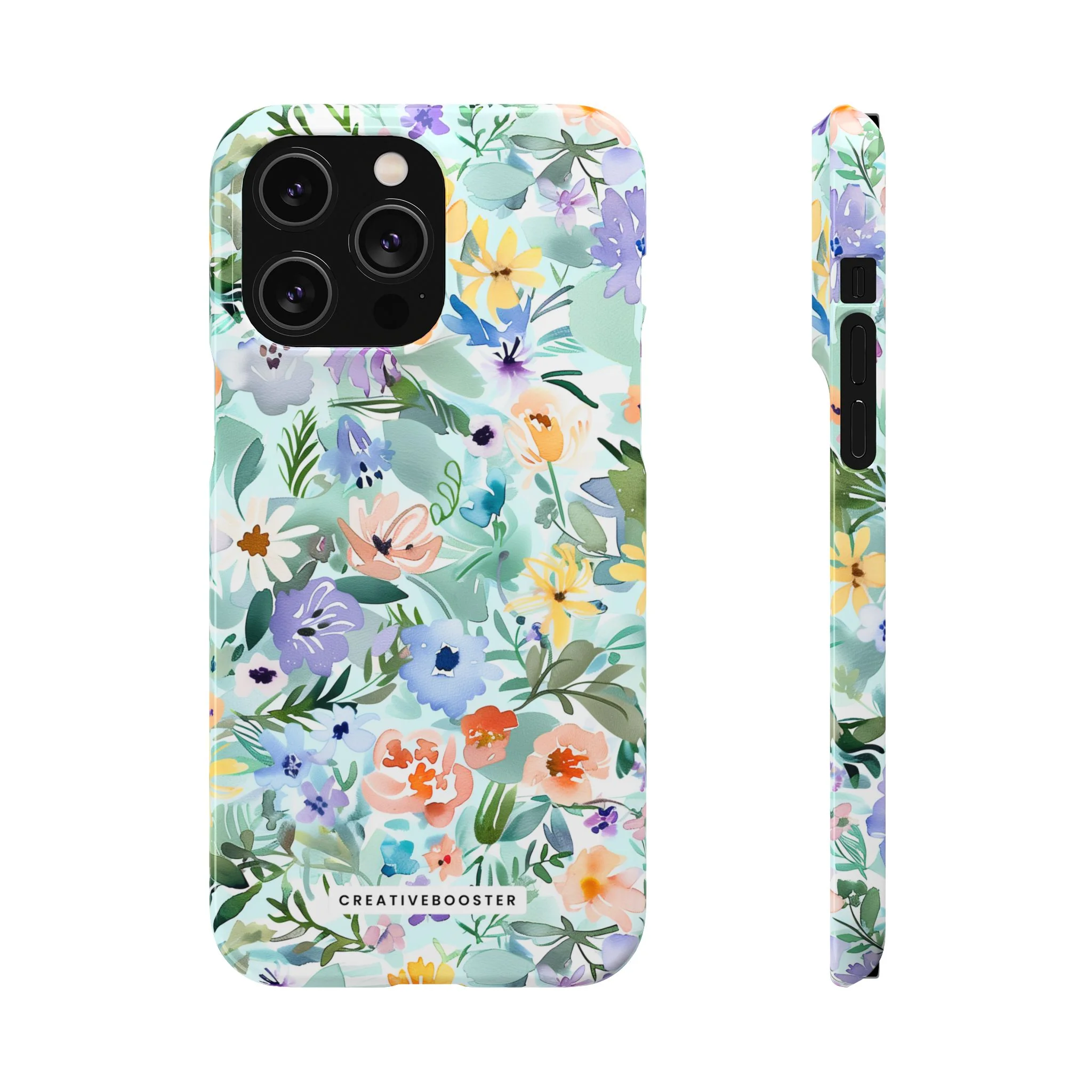 Watercolor Meadow - Slim Phone Case - Image 39