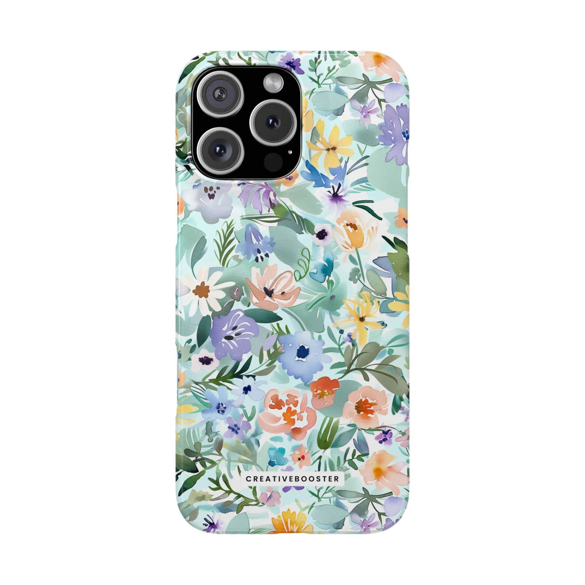 Watercolor Meadow - Slim Phone Case - Image 42