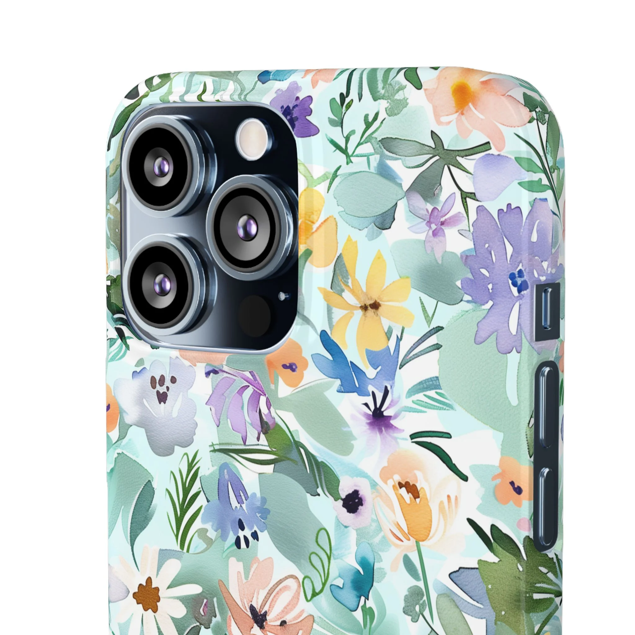 Watercolor Meadow - Slim Phone Case - Image 79