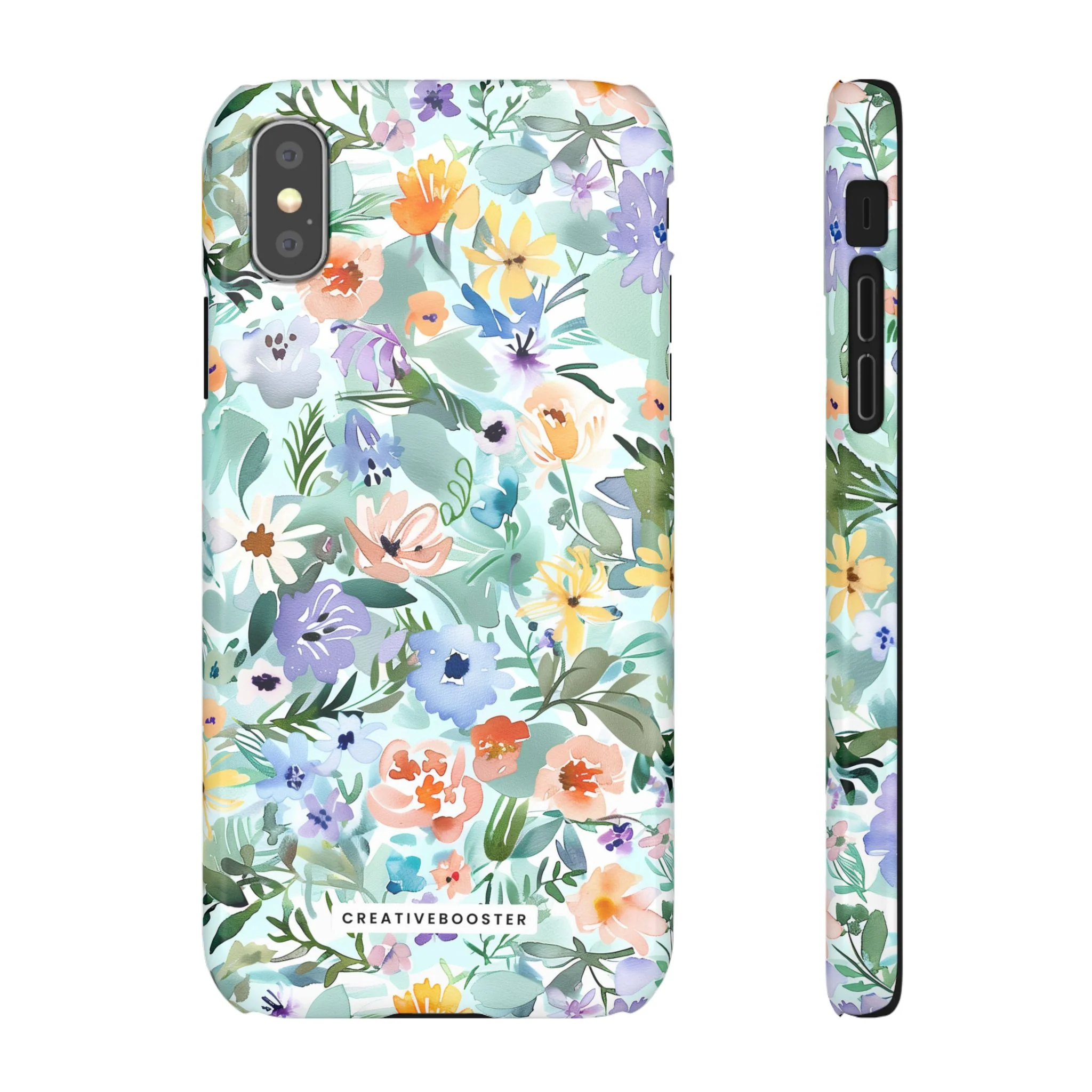 Watercolor Meadow - Slim Phone Case - Image 8