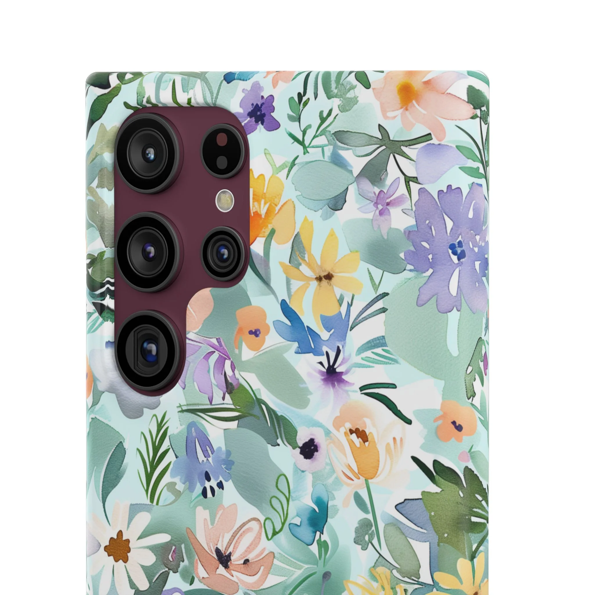 Watercolor Meadow - Slim Phone Case - Image 88