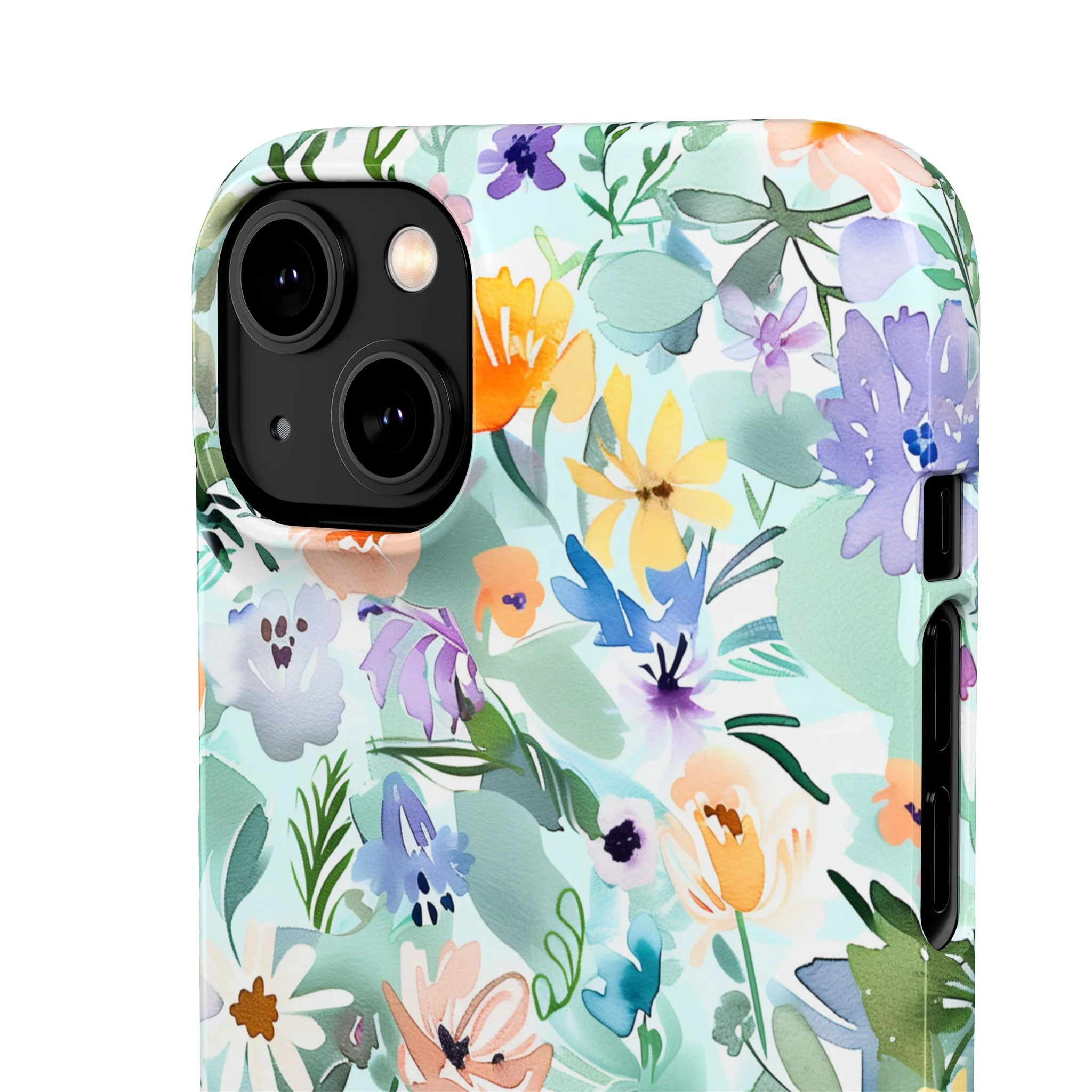 Watercolor Meadow - Slim Phone Case - Image 91