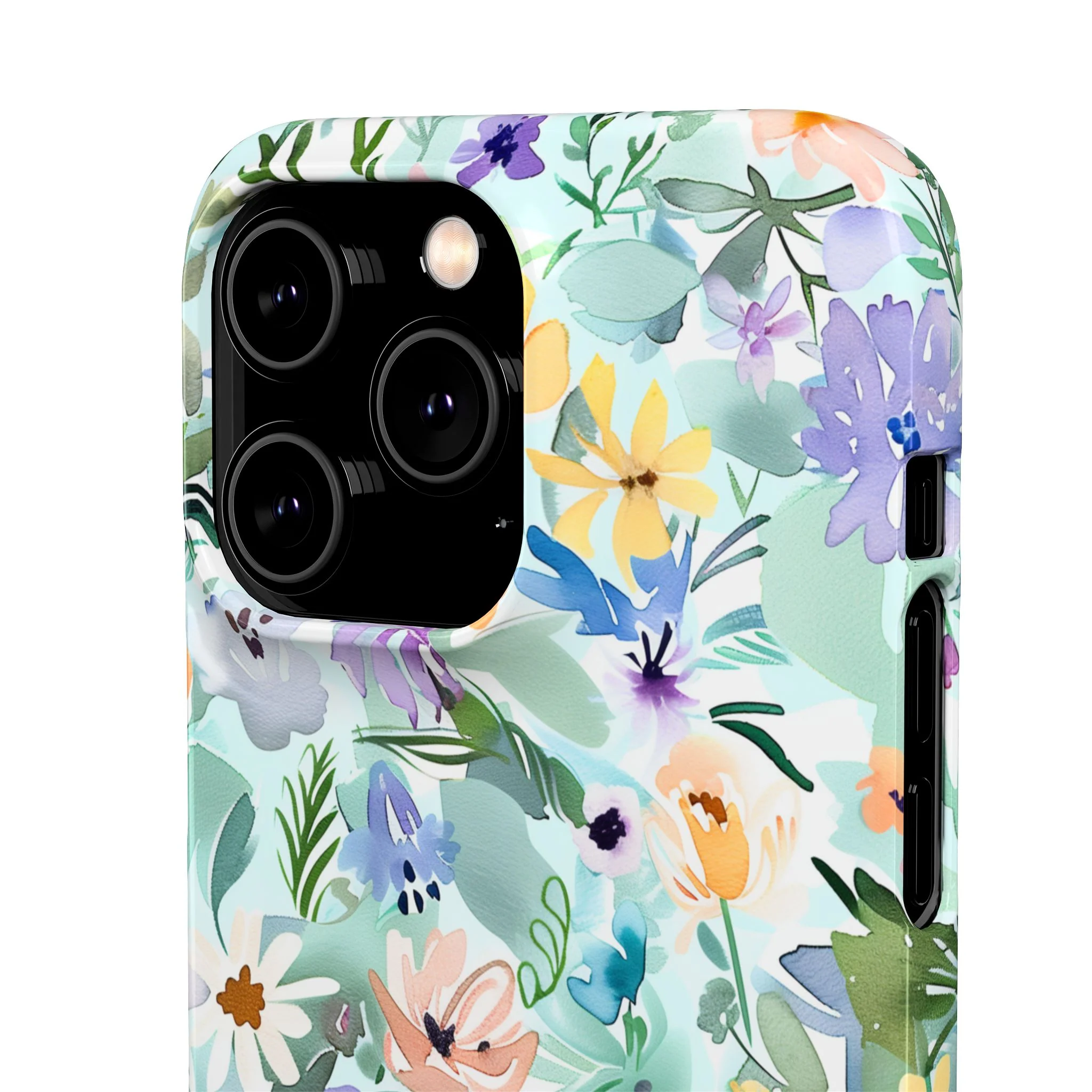 Watercolor Meadow - Slim Phone Case - Image 92