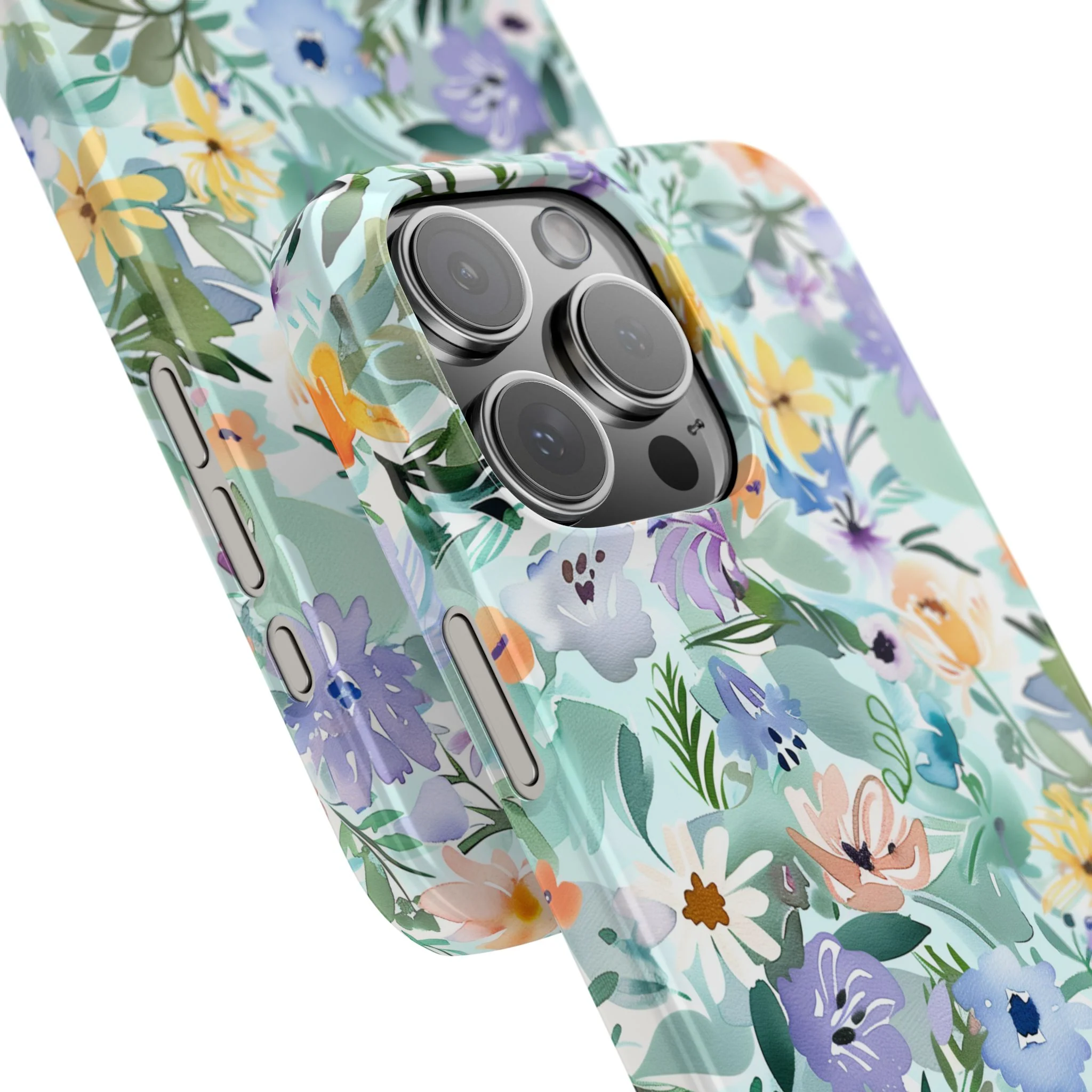 Watercolor Meadow - Slim Phone Case - Image 97