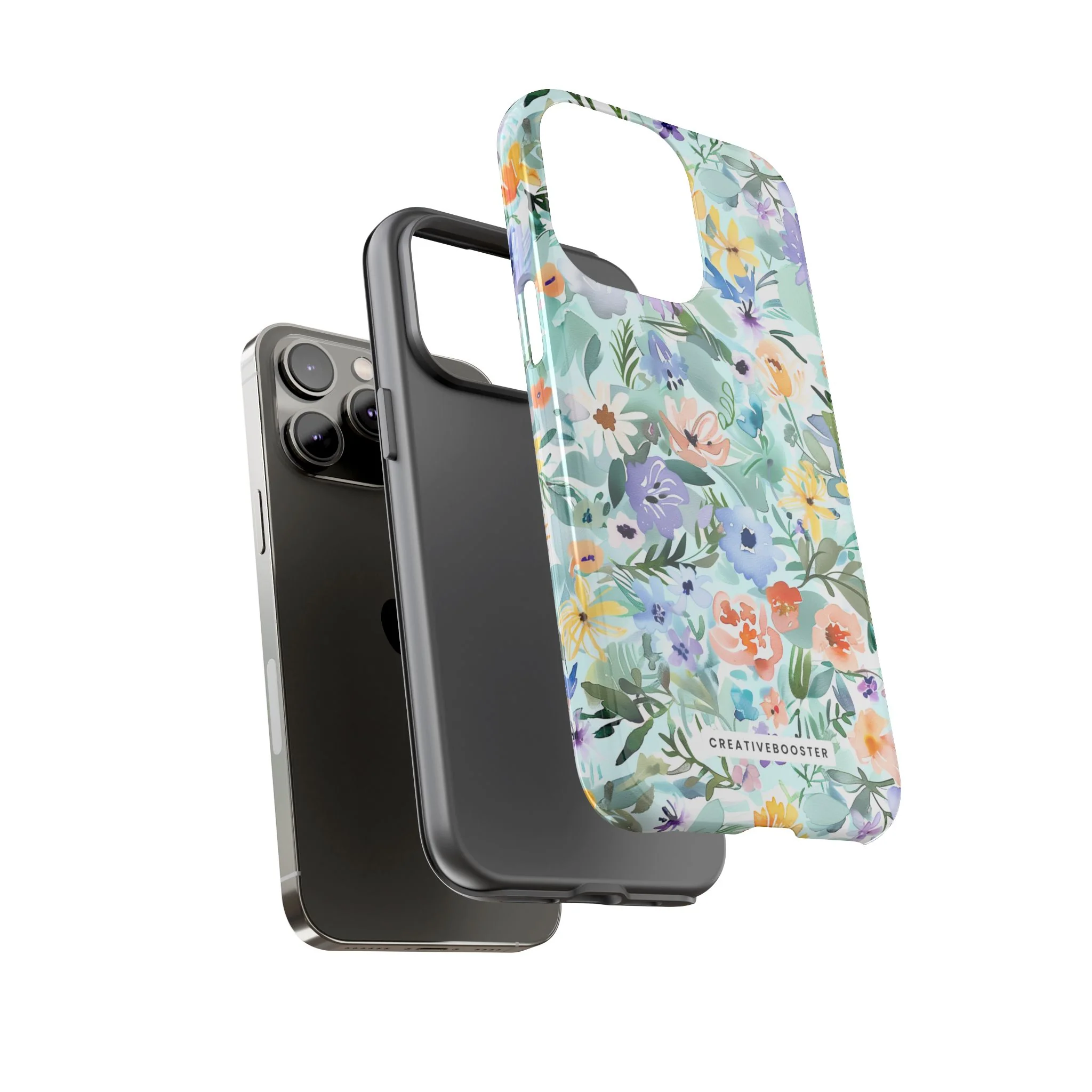 Watercolor Meadow - Tough Phone Case - Image 101