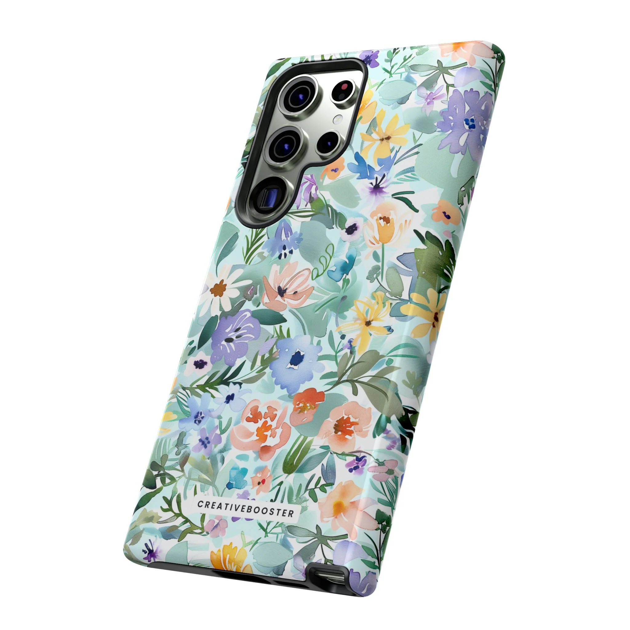 Watercolor Meadow - Tough Phone Case - Image 109