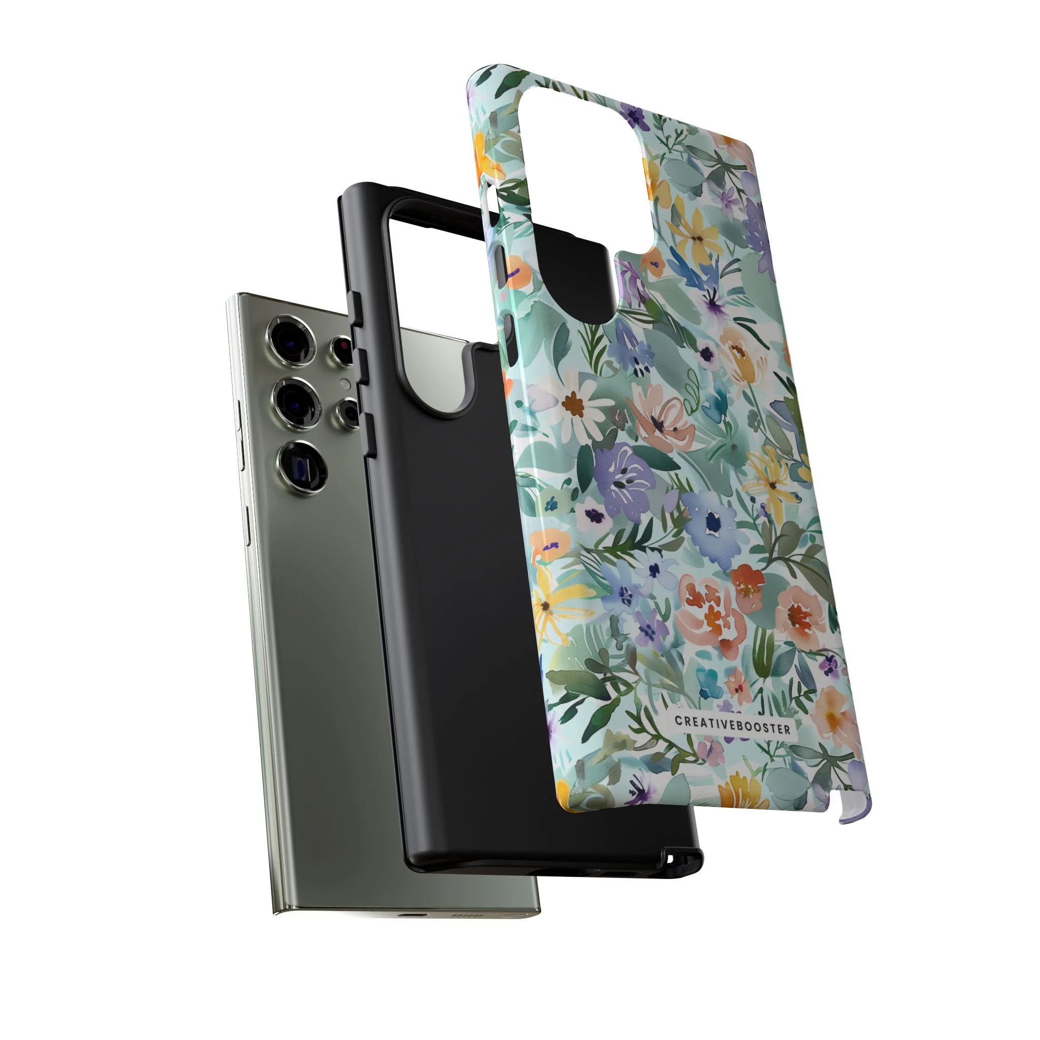 Watercolor Meadow - Tough Phone Case - Image 110