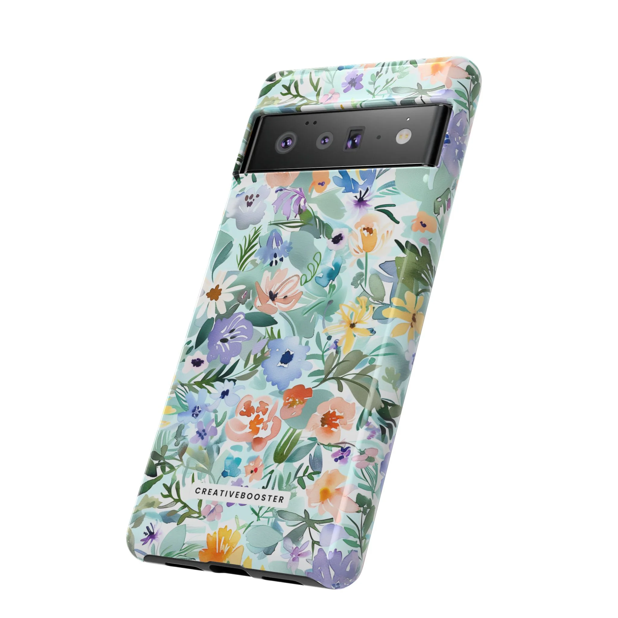 Watercolor Meadow - Tough Phone Case - Image 115