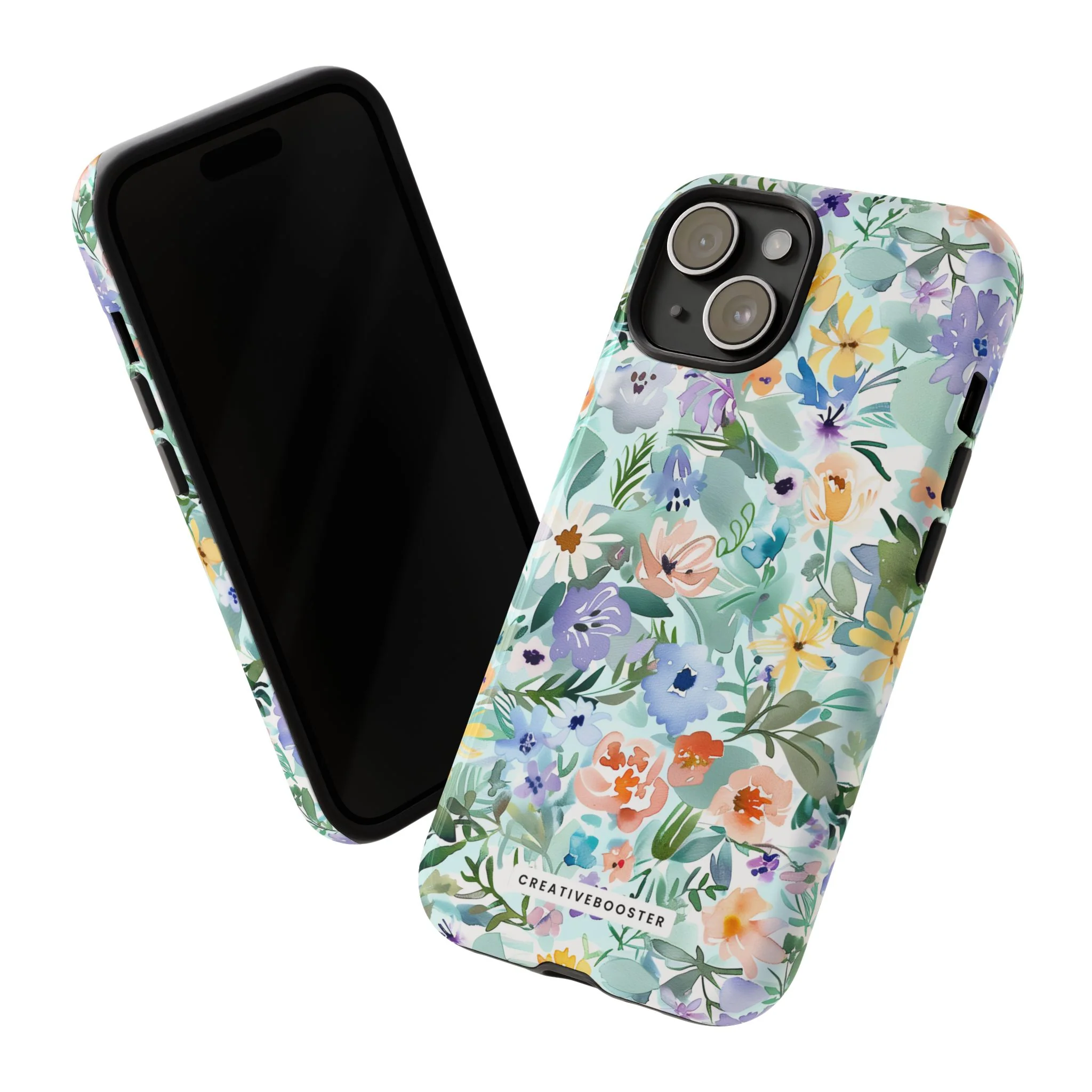 Watercolor Meadow - Tough Phone Case - Image 118