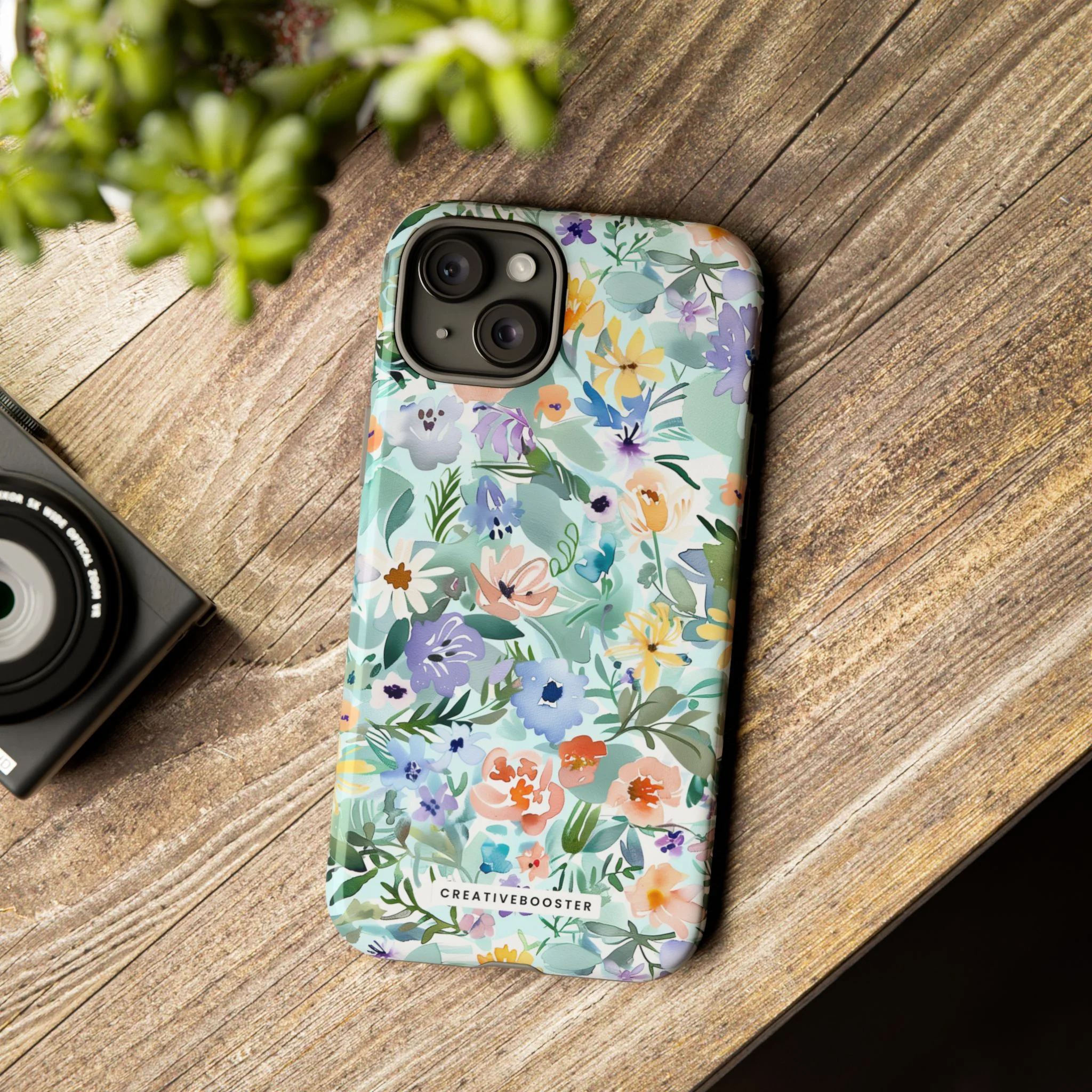 Watercolor Meadow - Tough Phone Case - Image 121